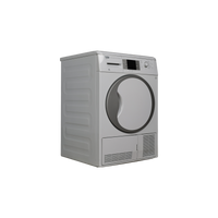 Seche-Linge Condensation 8 kg Reconditionné BEKO DCU8330X : vue du côté gauche
