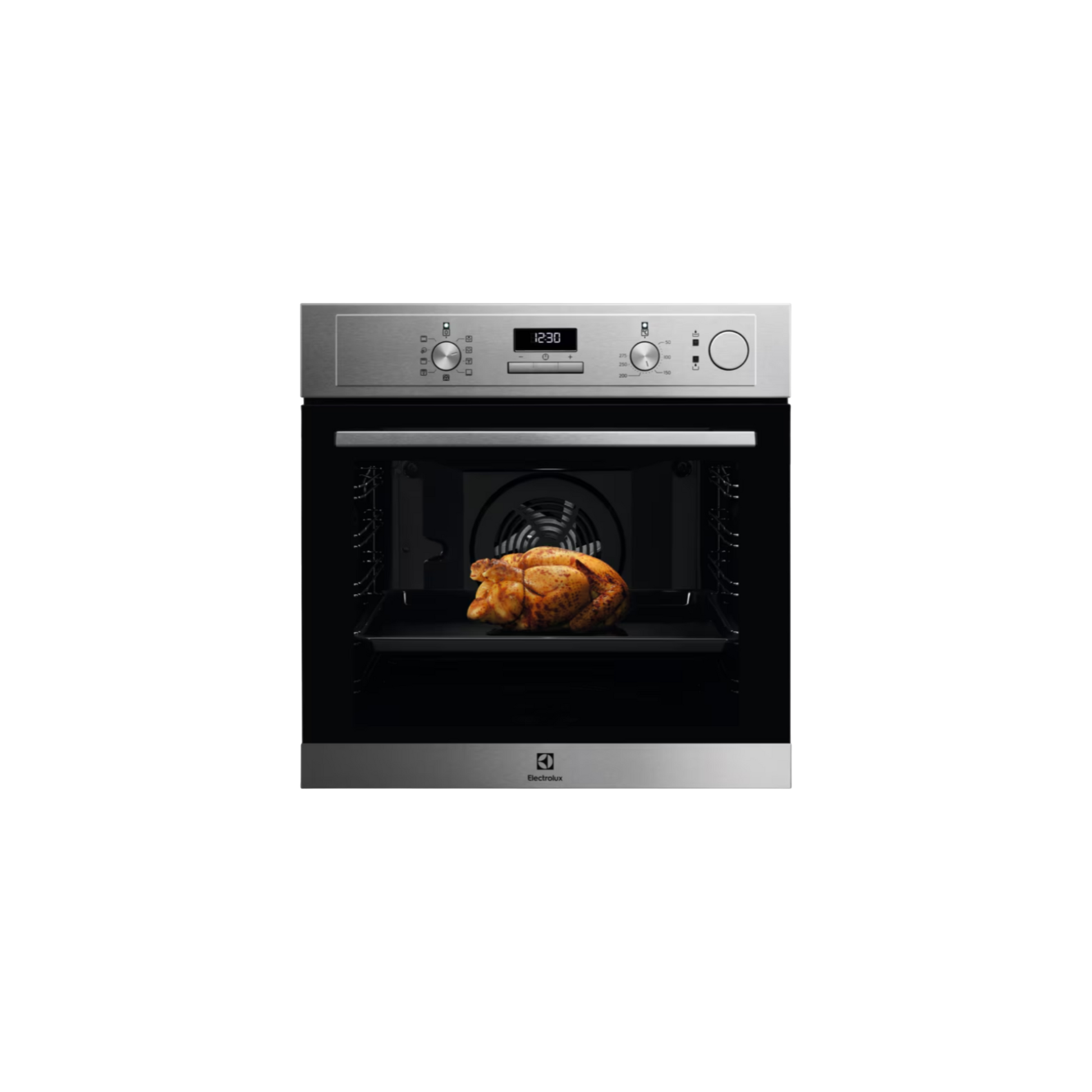 Four Chaleur Tournante 72 L Reconditionné ELECTROLUX EOC3S40X : vue de face