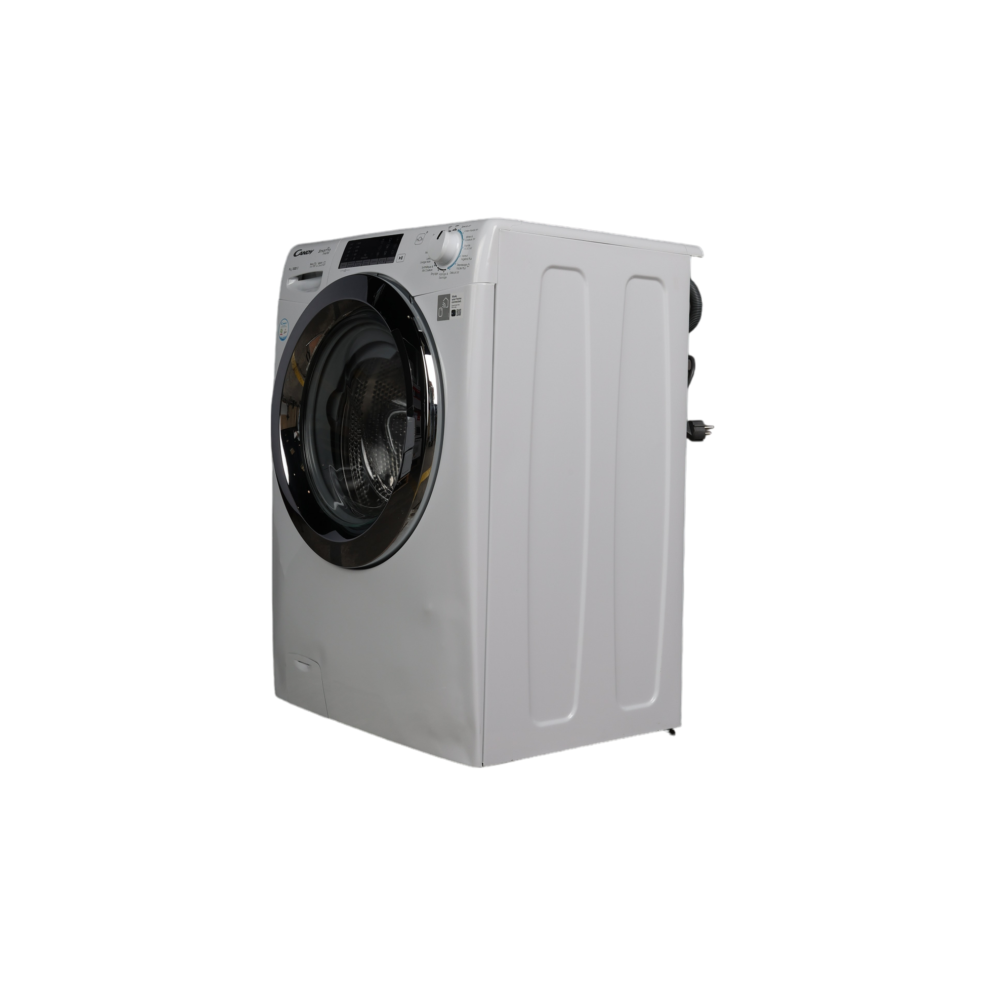 Lave-Linge Hublot 9 kg Reconditionné CANDY CSO 596TWMC/1-S : vue du côté droit