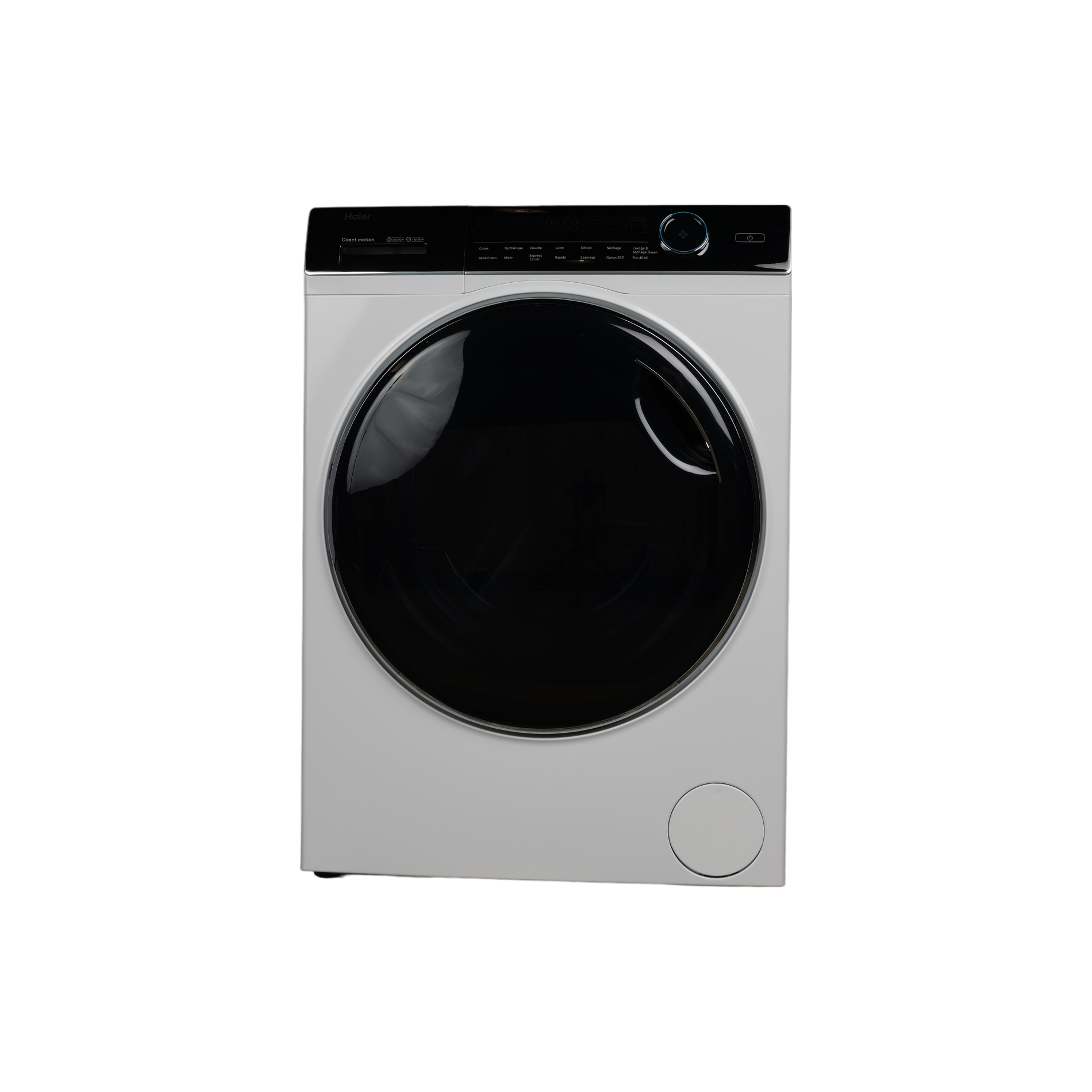 Lave-Linge Sechant 10 kg Reconditionné HAIER HWD100-B14979 : vue de face