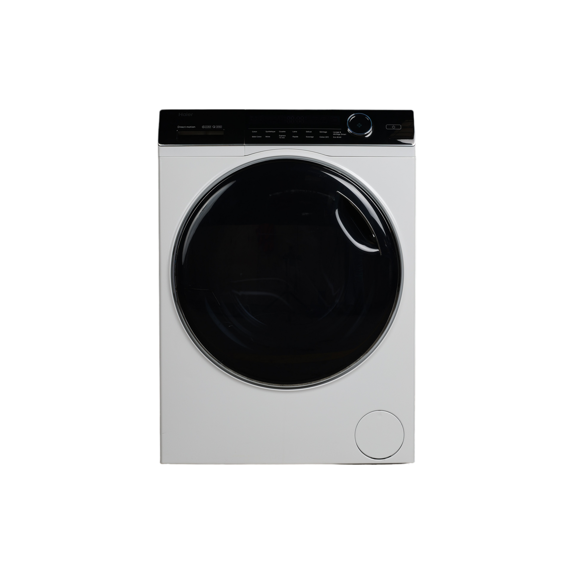 Lave-Linge Sechant 10 kg Reconditionné HAIER HWD100-B14979 : vue de face