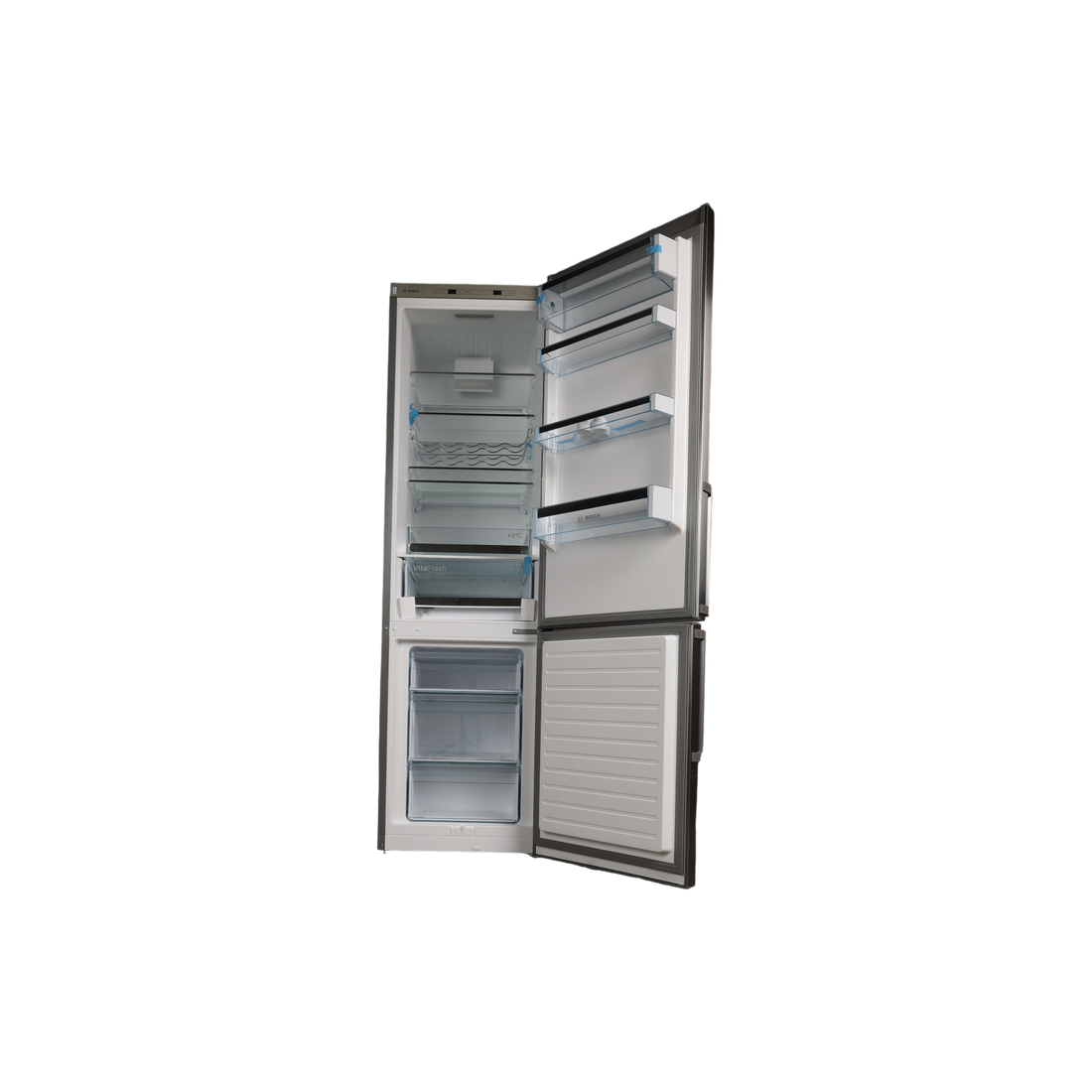 Réfrigérateur Avec Congélateur 343 L Reconditionné BOSCH KGE398IBP : vue de l'intérieur