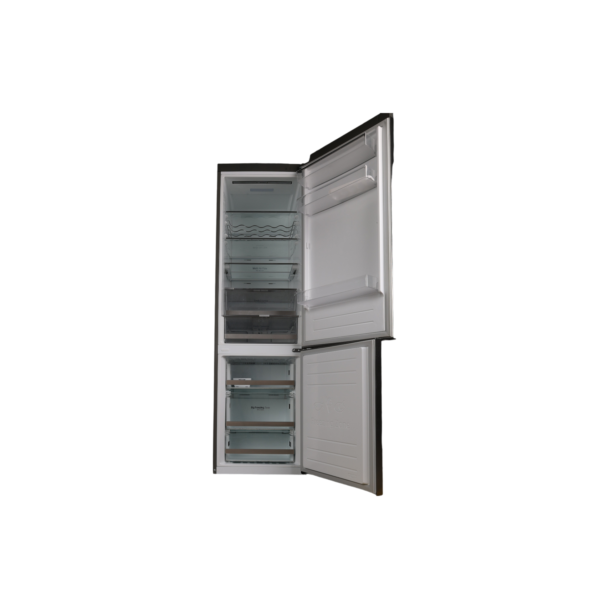 Réfrigérateur Avec Congélateur 384 L Reconditionné LG GBB72PZDFN : vue de l'intérieur