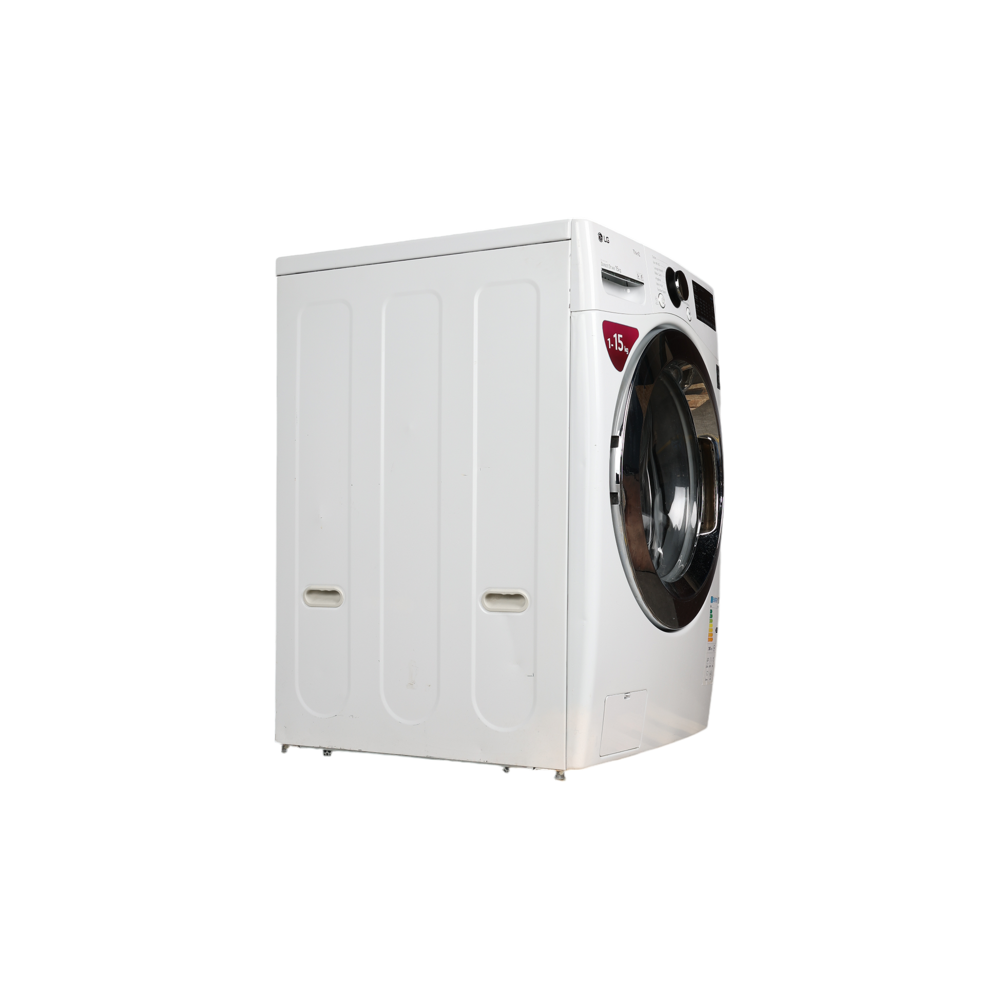 Lave-Linge Hublot 15 kg Reconditionné LG F51P12WH : vue du côté droit