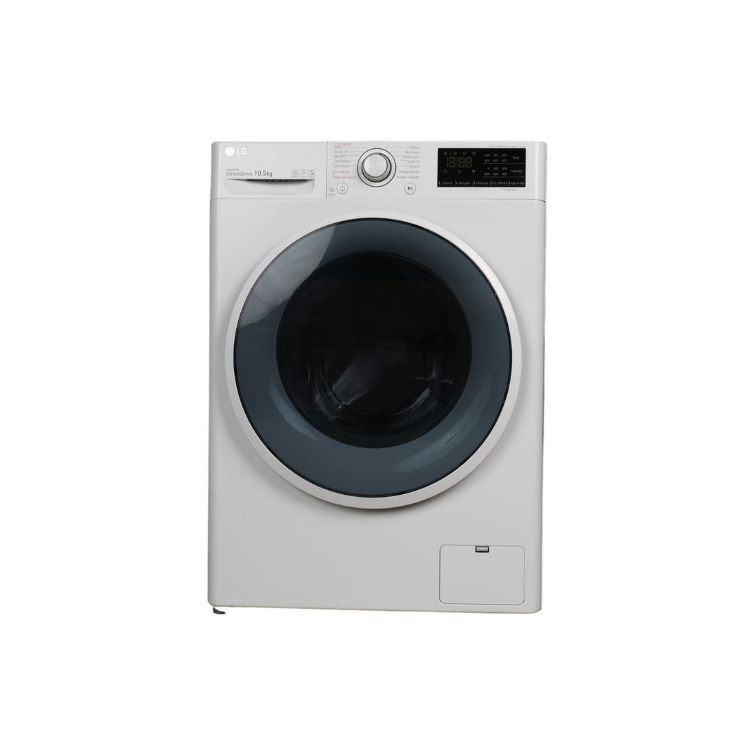Lave-Linge Hublot 10.5 kg Reconditionné LG F14V36WHS : vue de face