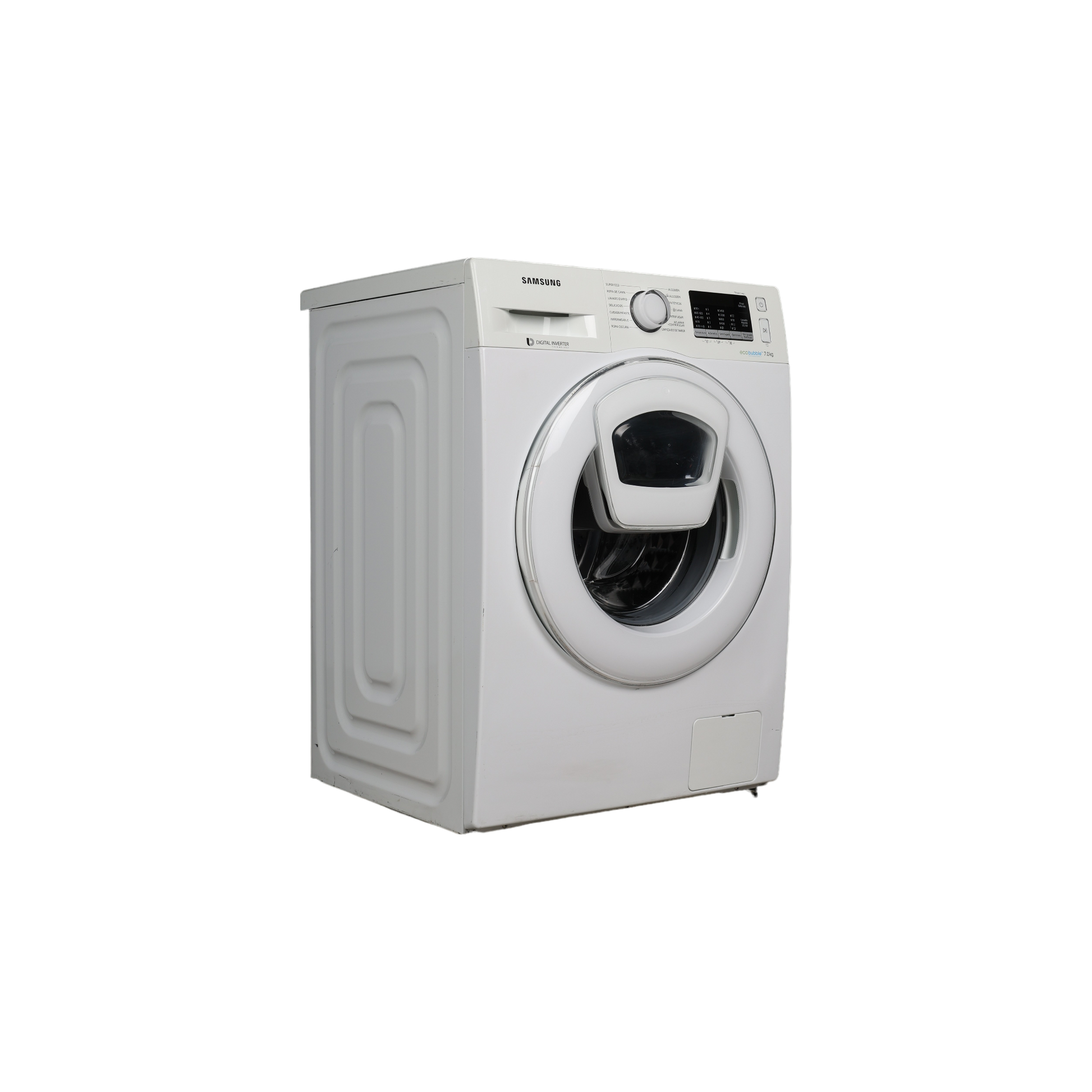 Lave-Linge Hublot 7 kg Reconditionné SAMSUNG WW70K5410WW : vue du côté droit