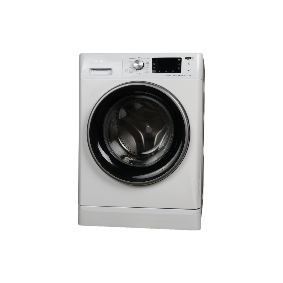 Lave-Linge Hublot 9 kg Reconditionné WHIRLPOOL FFDD9469BSVFR : vue de face