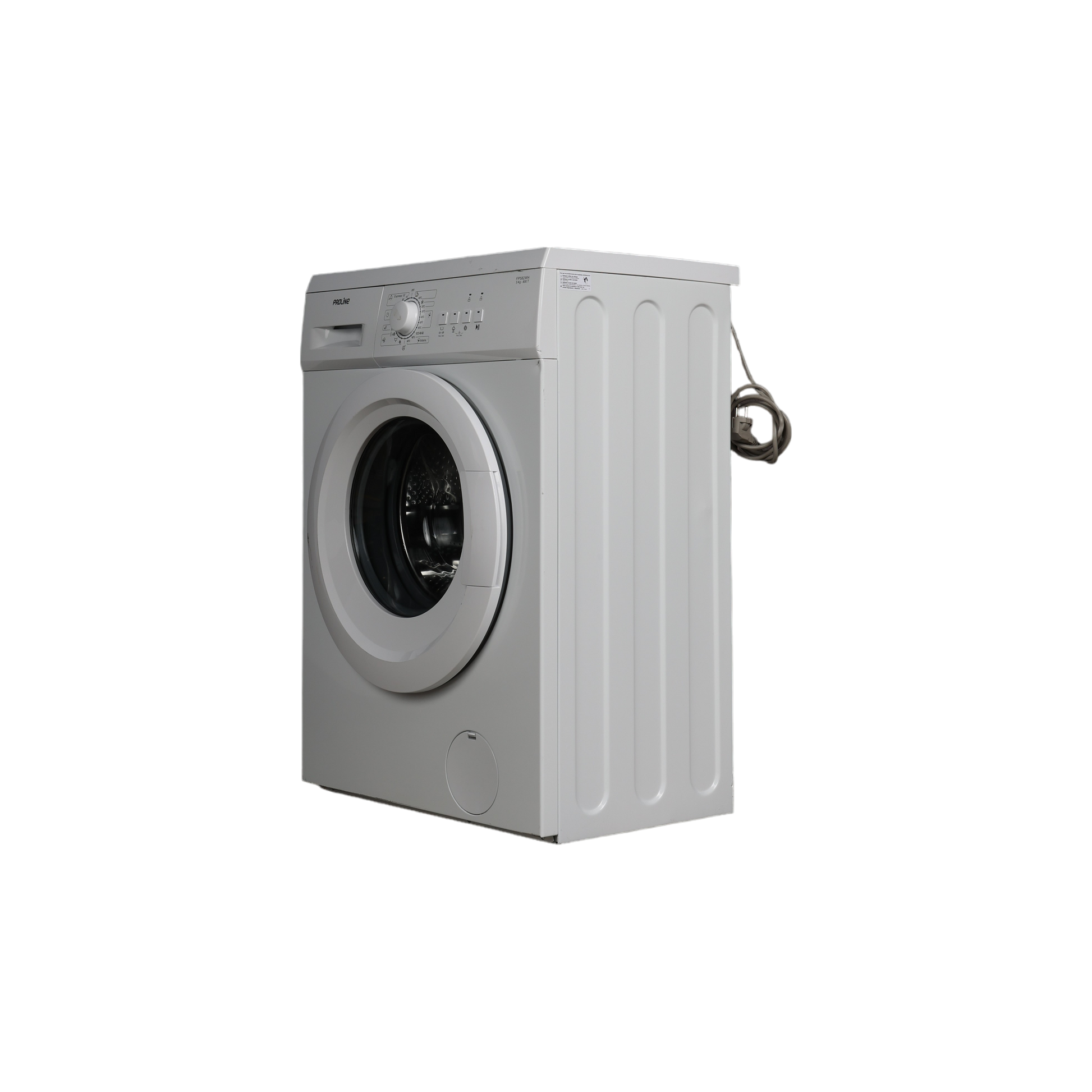 Lave-Linge Hublot 5 kg Reconditionné PROLINE FP582WH : vue du côté droit