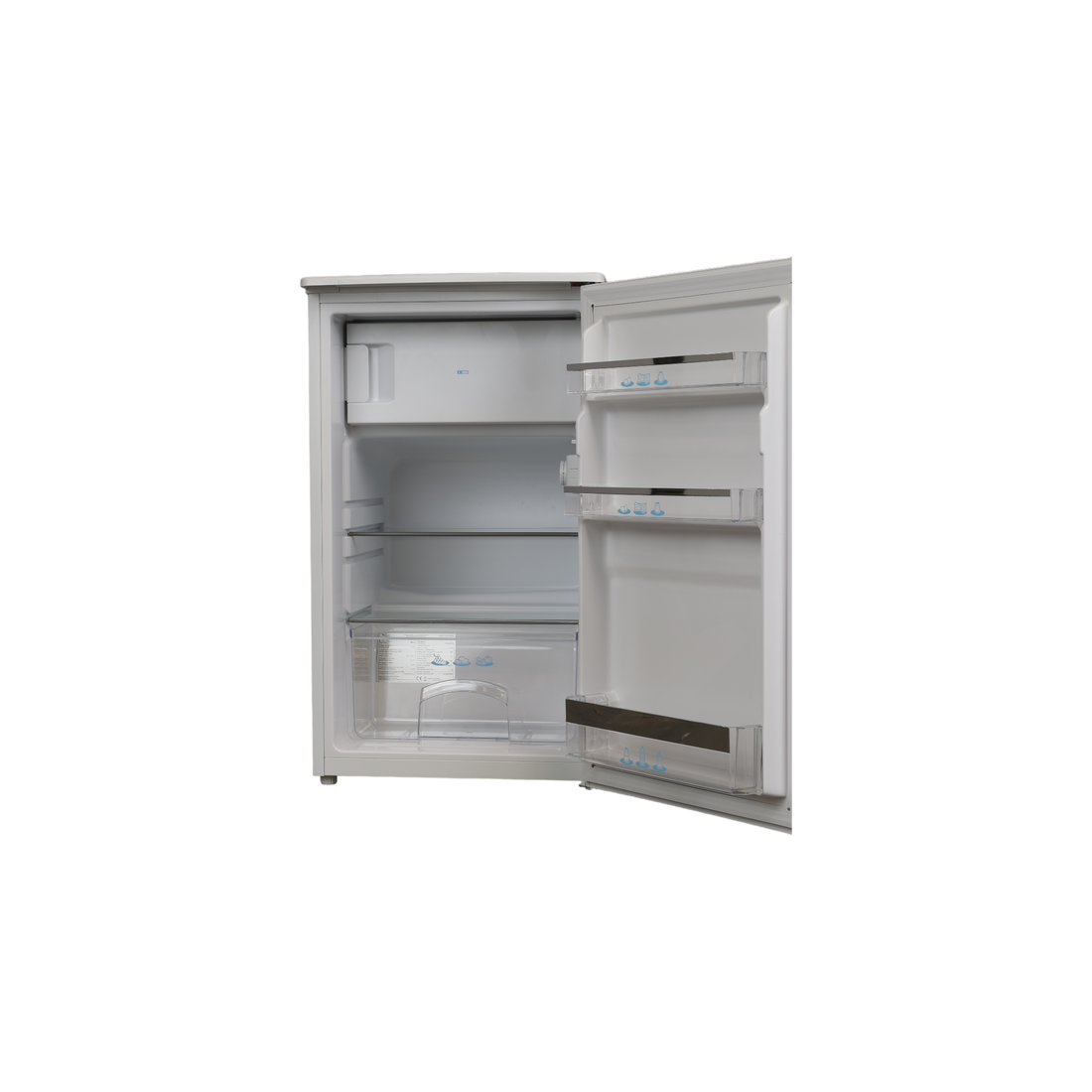 Réfrigérateur Compact 102 L Reconditionné MOULINEX STUDIO MSTTR107WH : vue de l'intérieur