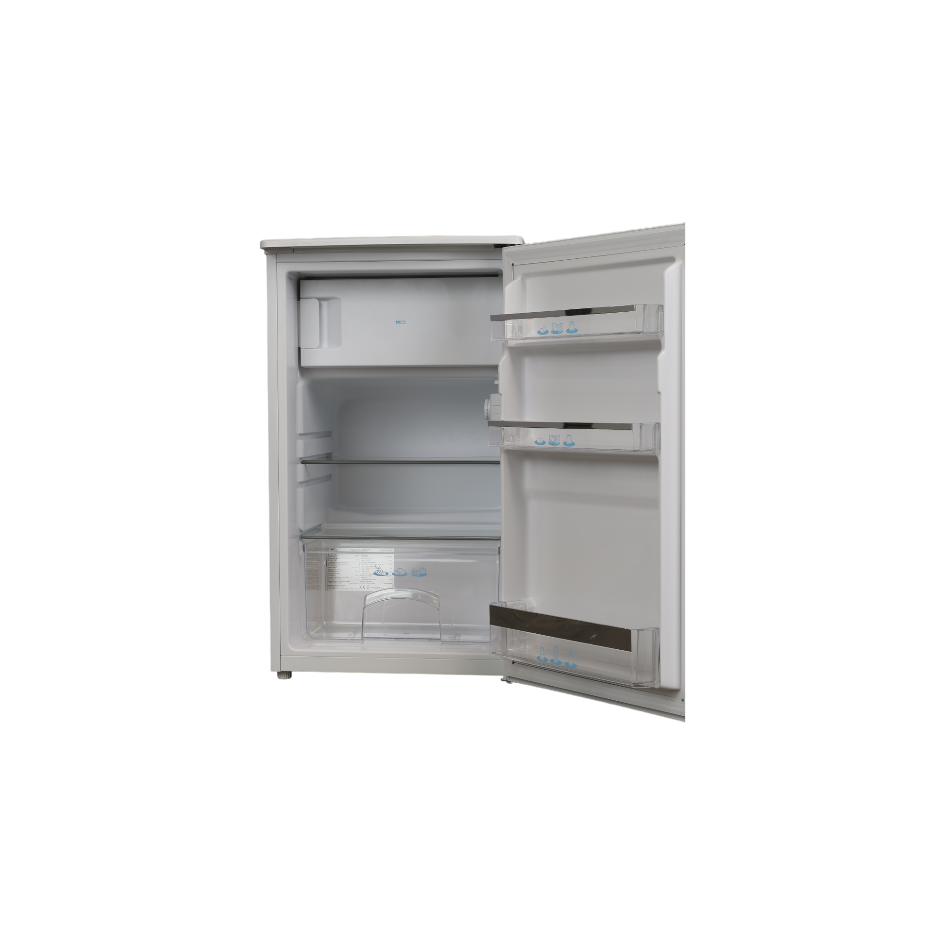 Réfrigérateur Compact 102 L Reconditionné MOULINEX STUDIO MSTTR107WH : vue de l'intérieur
