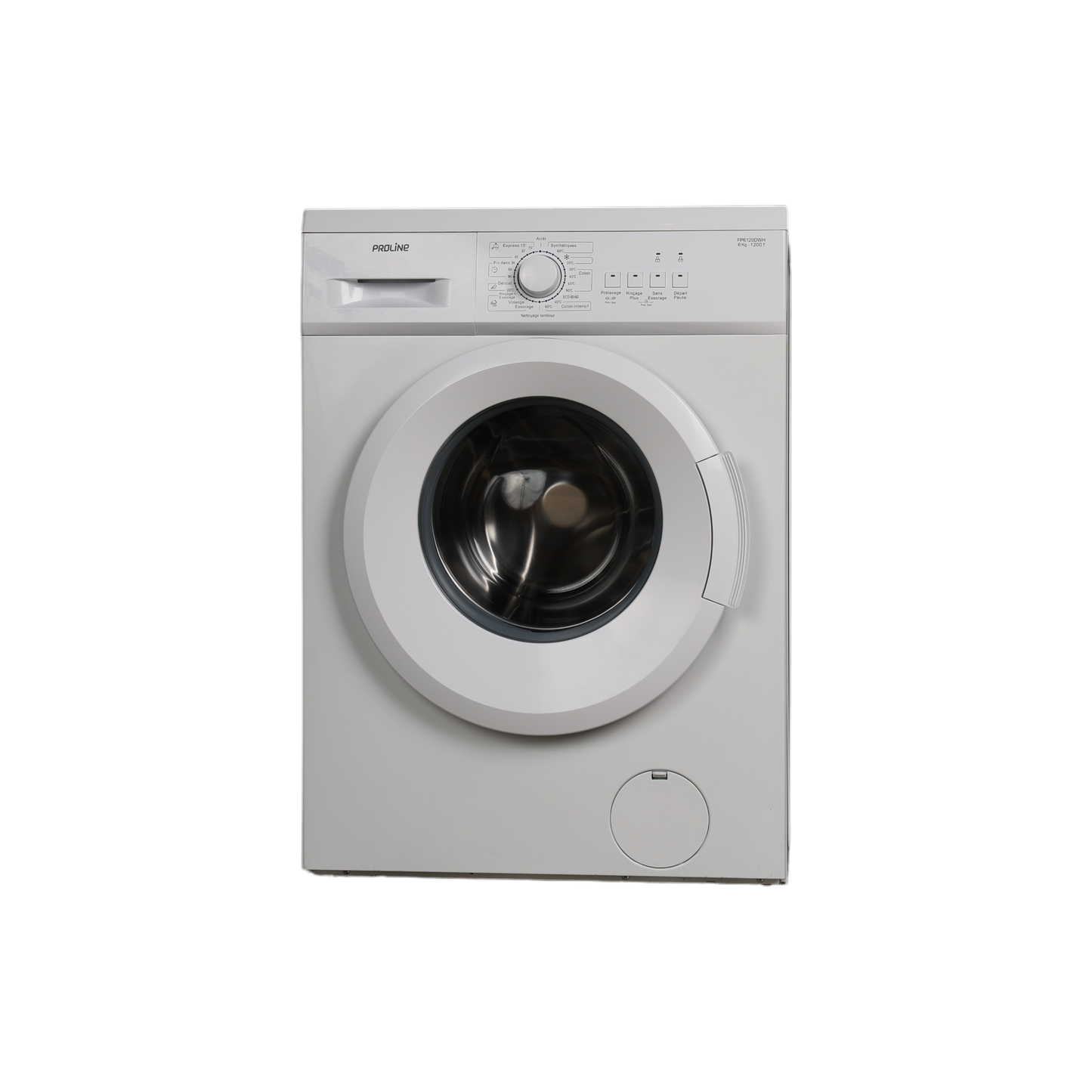 Lave-Linge Hublot 6 kg Reconditionné PROLINE FP6120DWH : vue de face