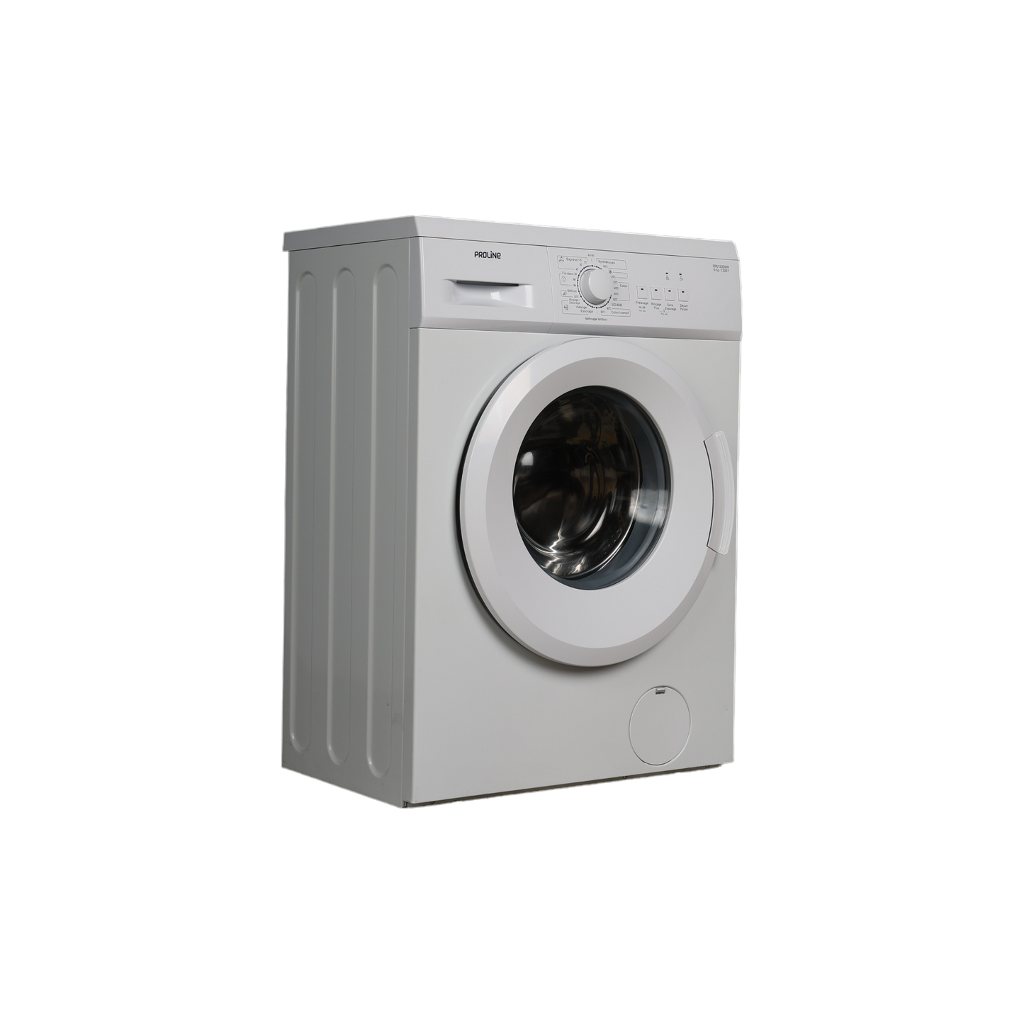 Lave-Linge Hublot 6 kg Reconditionné PROLINE FP6120DWH : vue du côté gauche