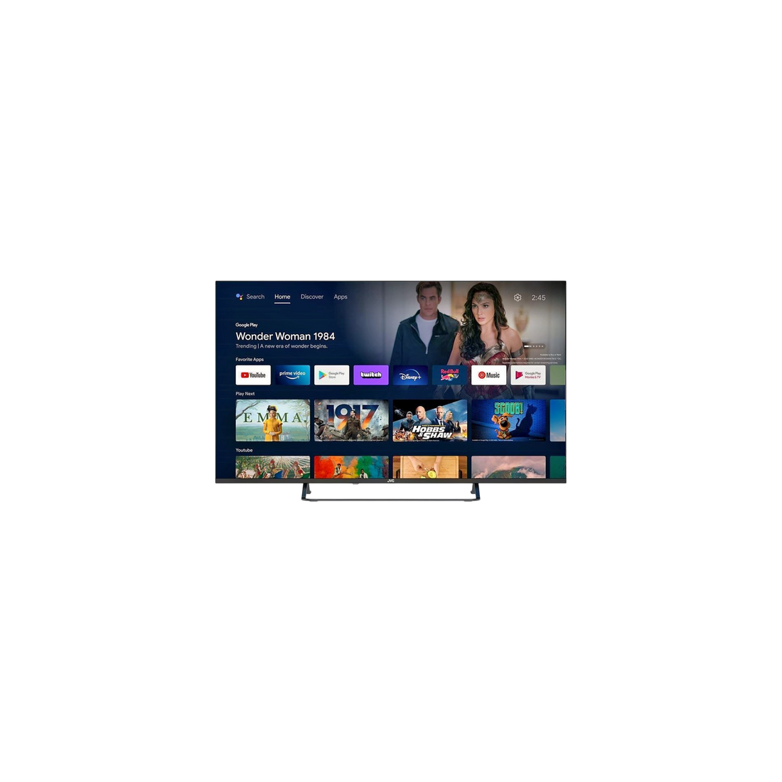 Téléviseur Led  Reconditionné JVC LT-50FA120 126 CM (50") : vue de face