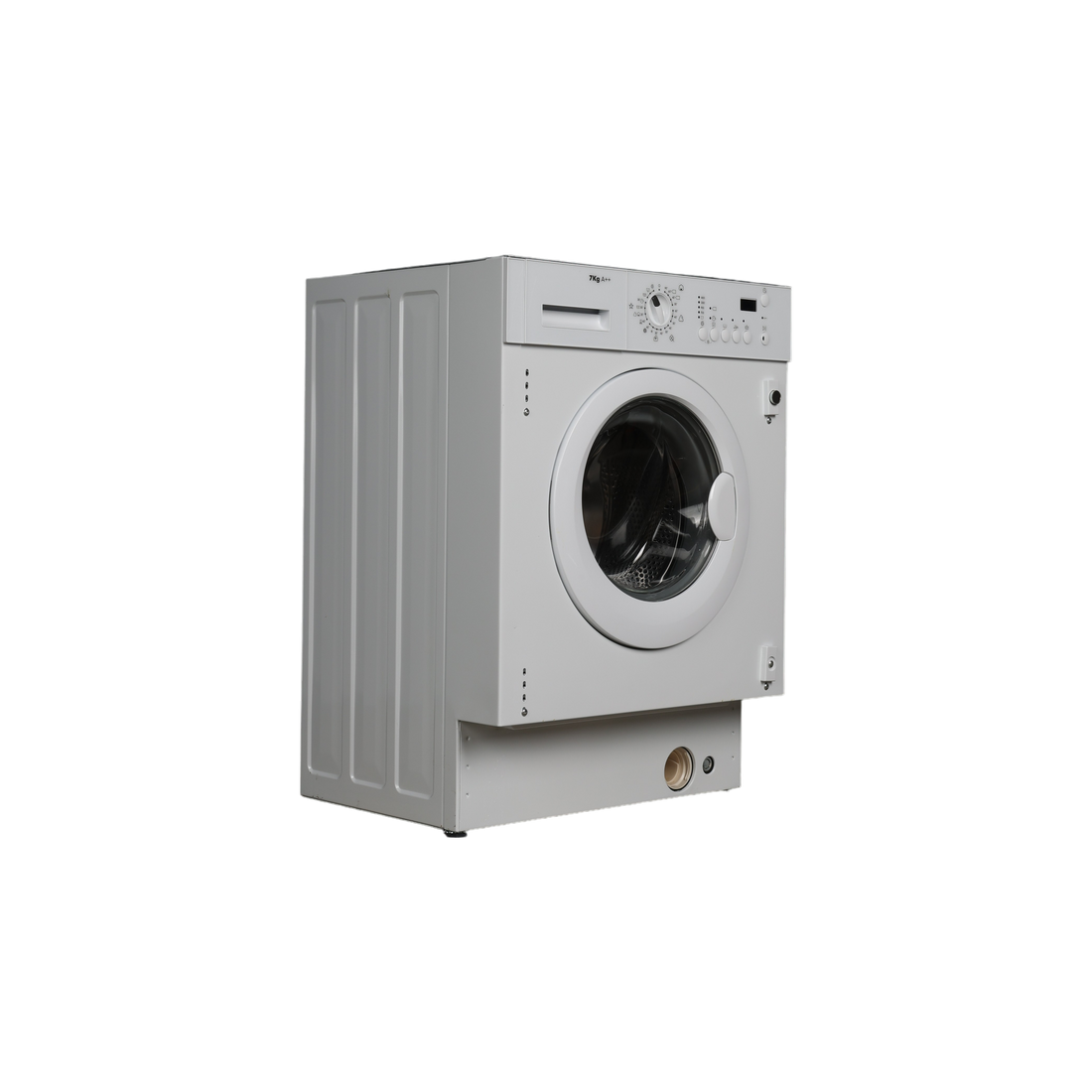 Lave-Linge Hublot 7 kg Reconditionné ESSENTIEL B ELF 714D3 : vue du côté gauche