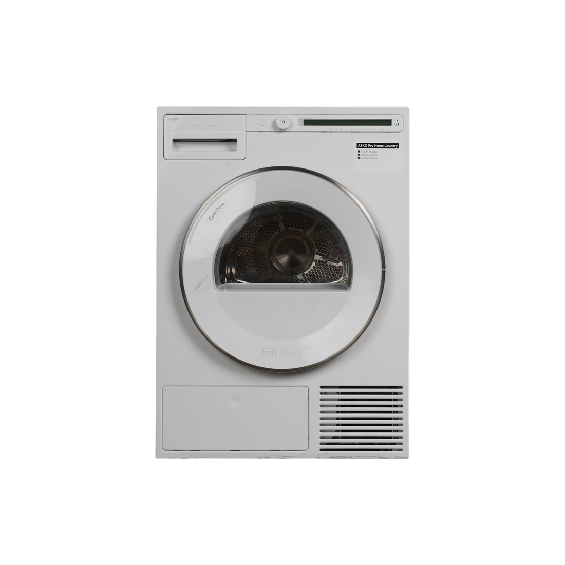 Seche-Linge Pompe À Chaleur 8 kg Reconditionné ASKO T208H.W : vue de face