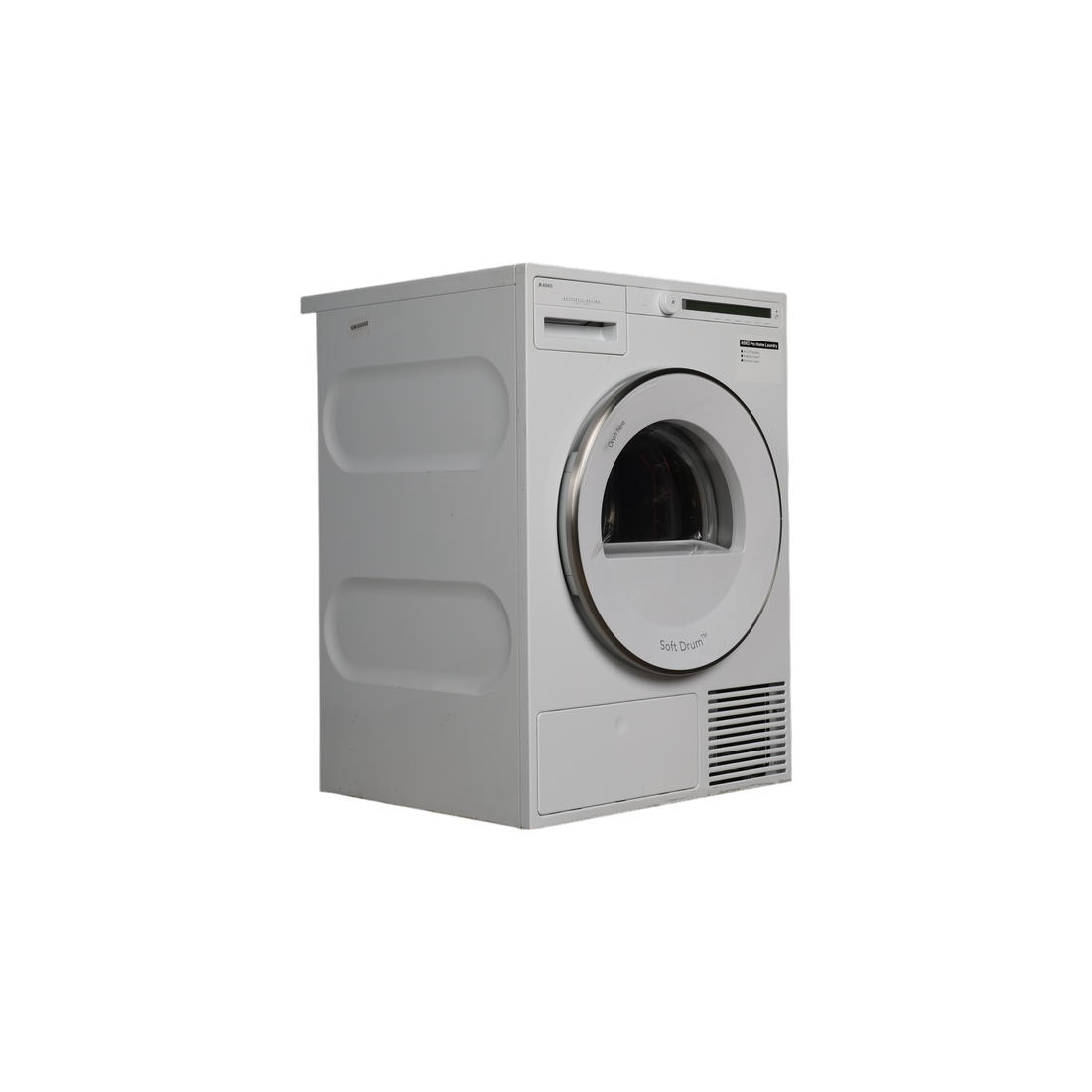 Seche-Linge Pompe À Chaleur 8 kg Reconditionné ASKO T208H.W : vue du côté gauche