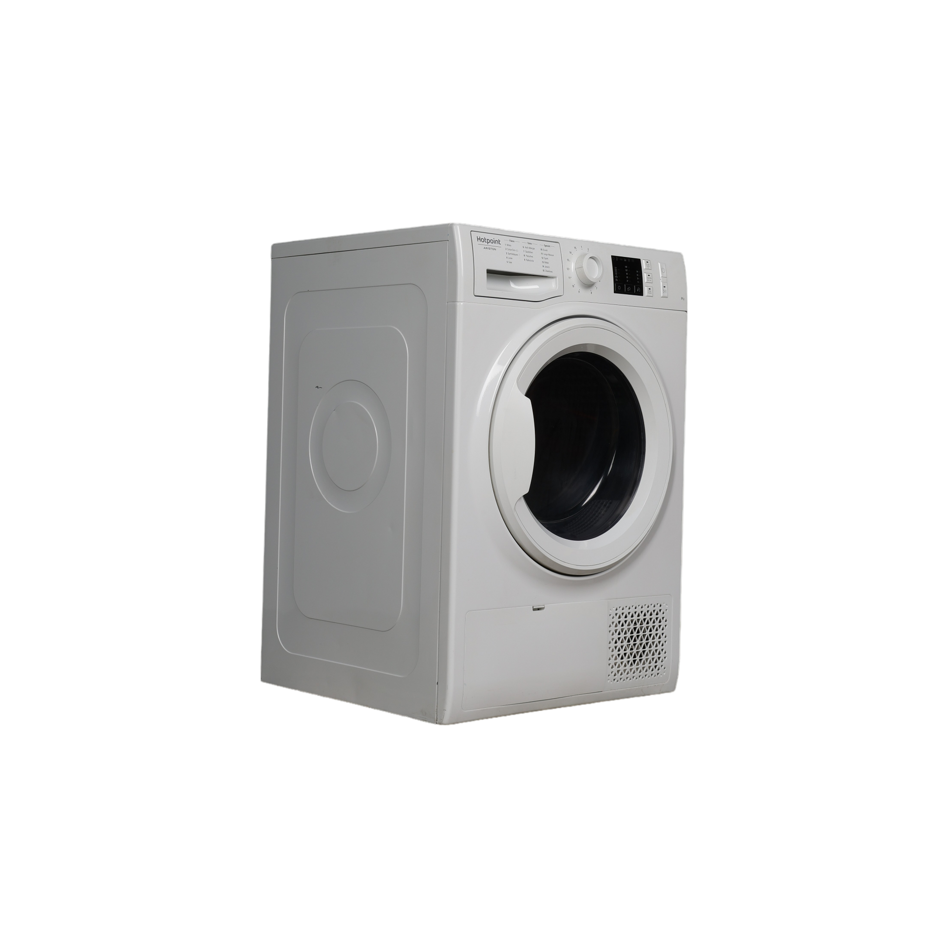 Seche-Linge Pompe À Chaleur 8 kg Reconditionné HOTPOINT NT M10 81 FR : vue du côté gauche