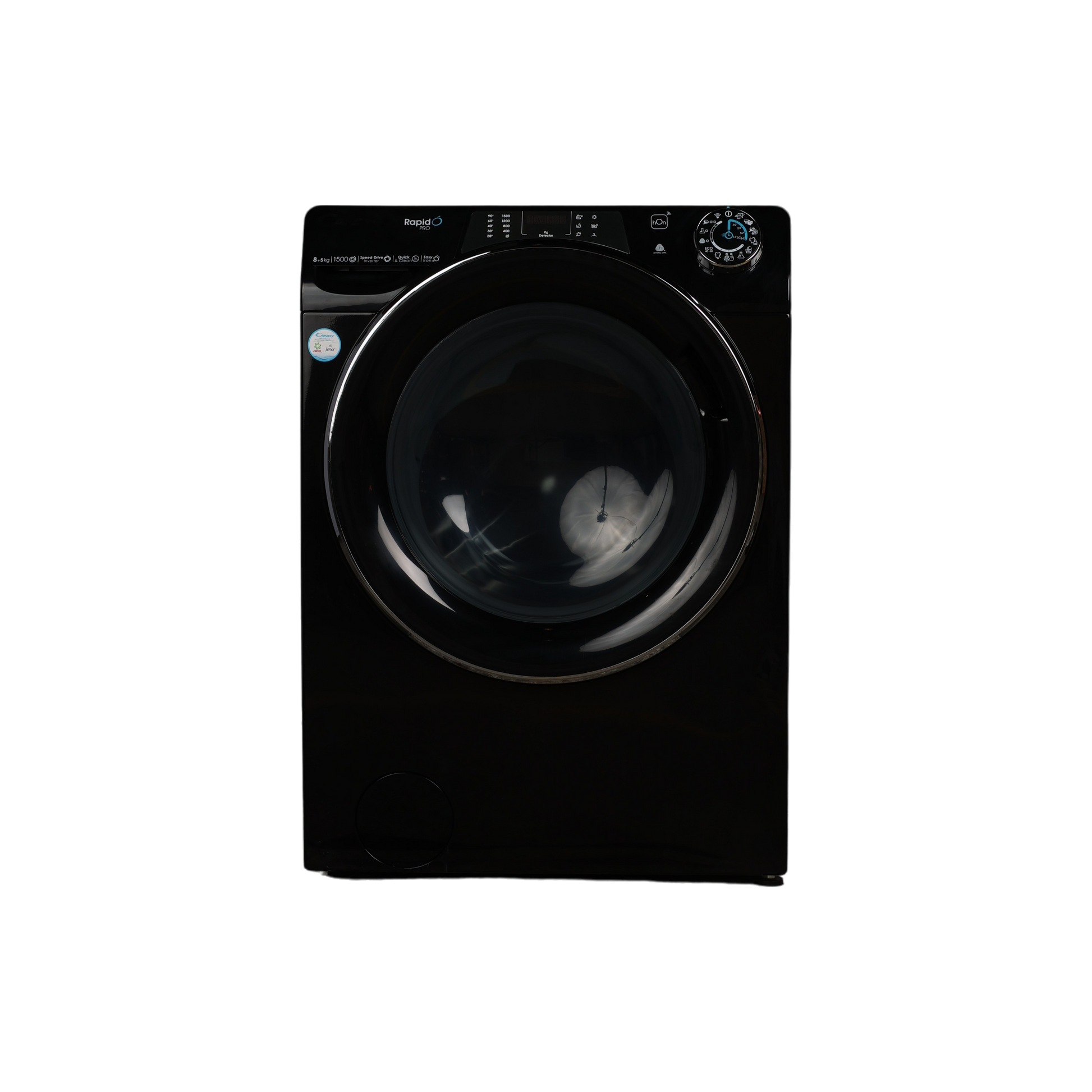 Lave-Linge Sechant 8 kg Reconditionné CANDY RPW5856BWMBCB-S : vue de face