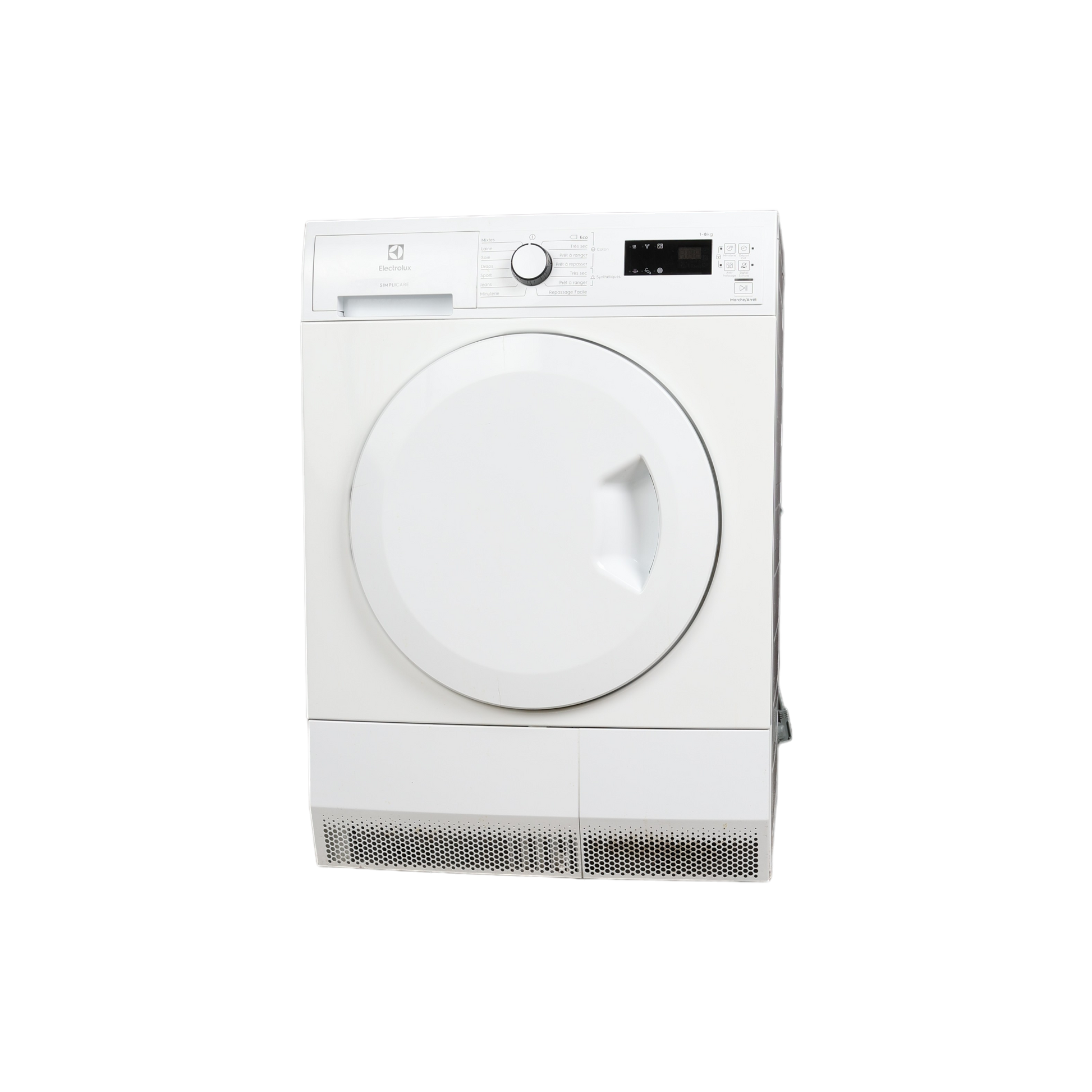 Seche-Linge Pompe À Chaleur 8 kg Reconditionné ELECTROLUX EW7H4802SC : vue de face
