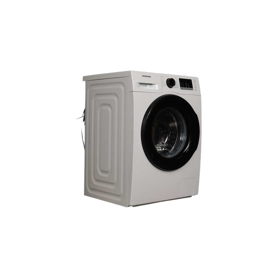 Lave-Linge Hublot 9 kg Reconditionné SAMSUNG WW90TA026AE : vue du côté gauche
