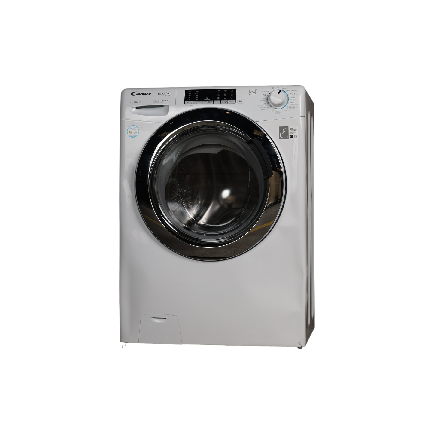 Lave-Linge Hublot 9 kg Reconditionné CANDY CSO 596TWMC/1-S : vue de face