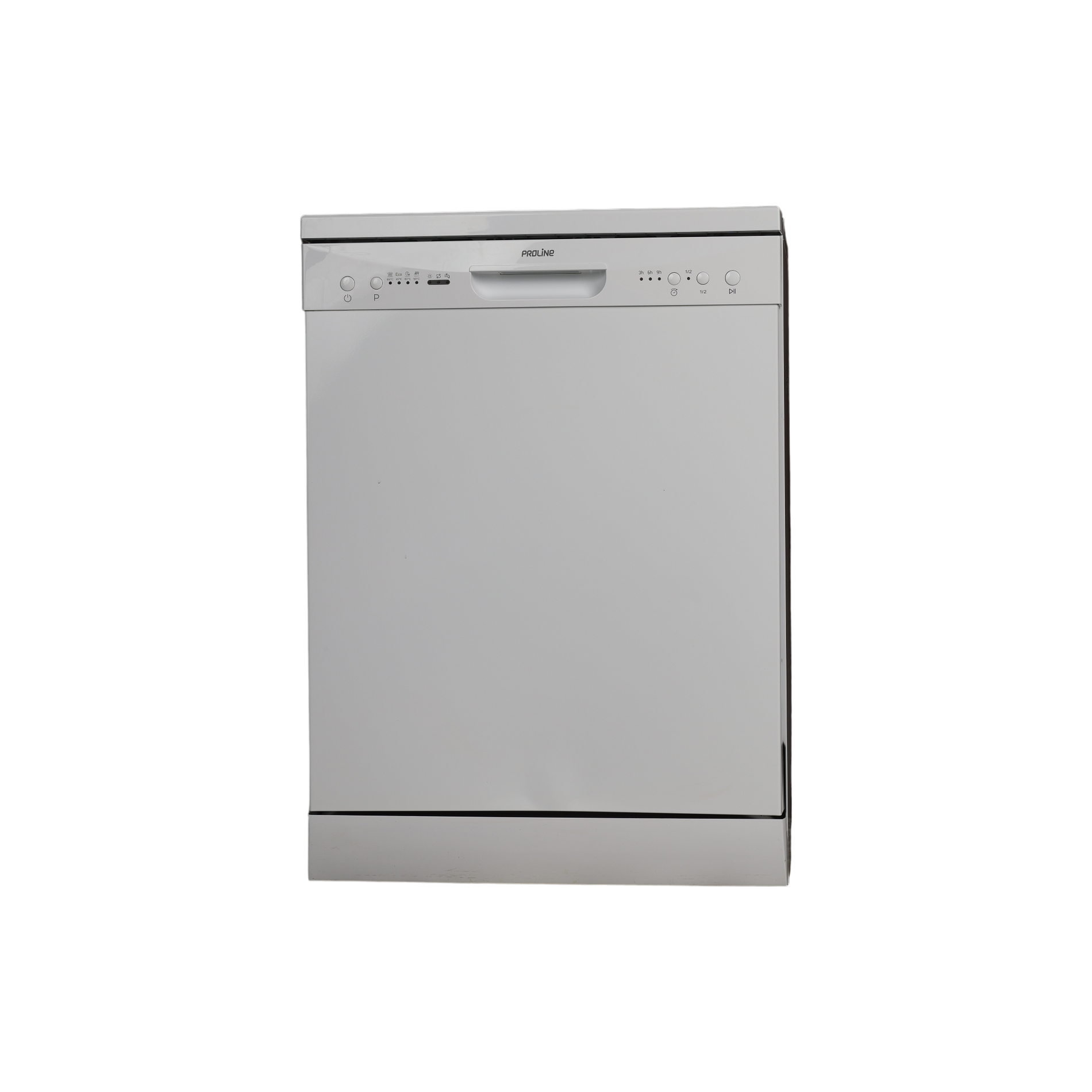 Lave-Vaisselle Pose Libre 12 Cvts Reconditionné PROLINE DWP49120WH : vue de face