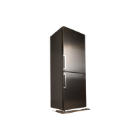 Réfrigérateur Avec Congélateur 462 L Reconditionné WHIRLPOOL WB70I952X : vue du côté gauche