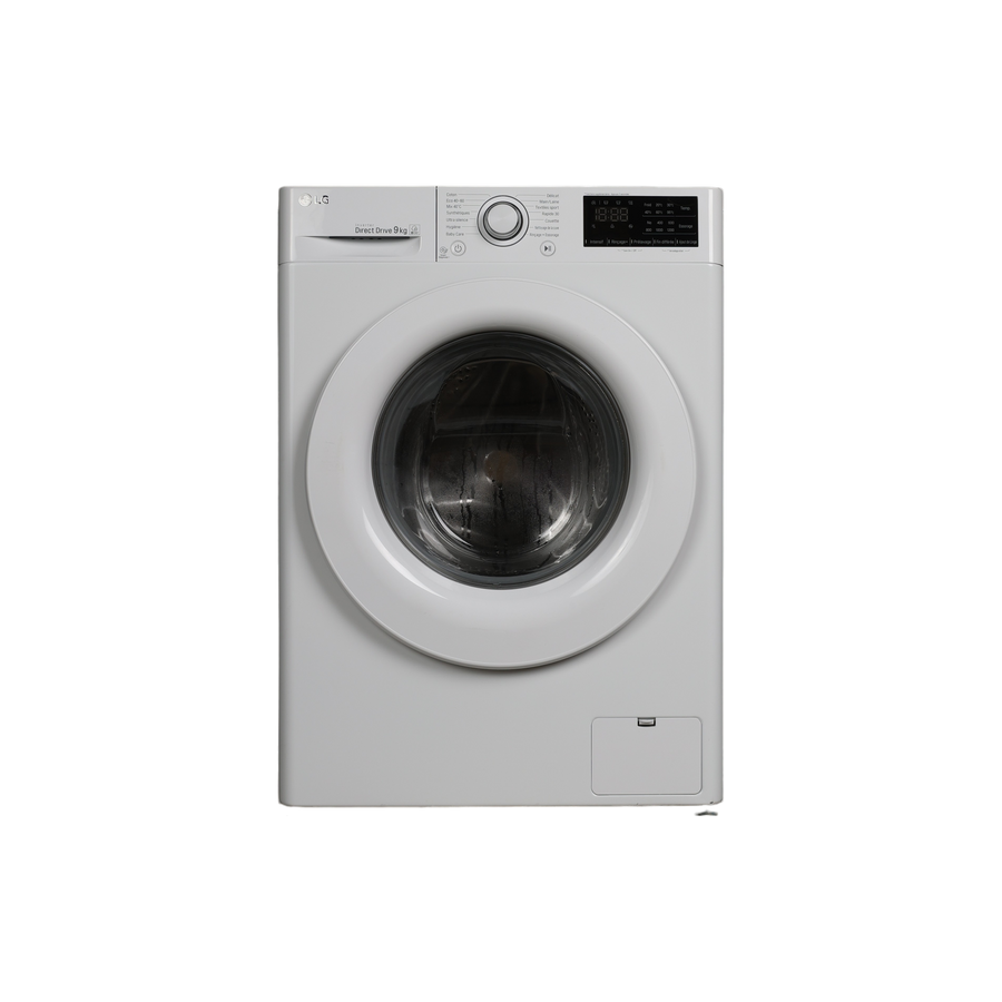 Lave-Linge Hublot 9 kg Reconditionné LG F92N23WH : vue de face