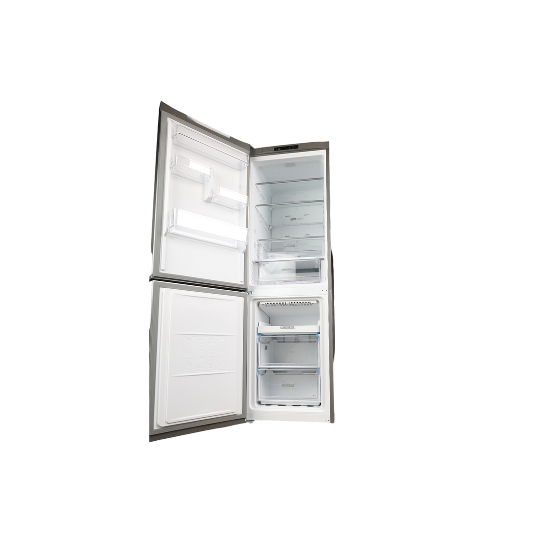 Réfrigérateur Avec Congélateur 335 L Reconditionné WHIRLPOOL W7X 82I OX : vue de l'intérieur