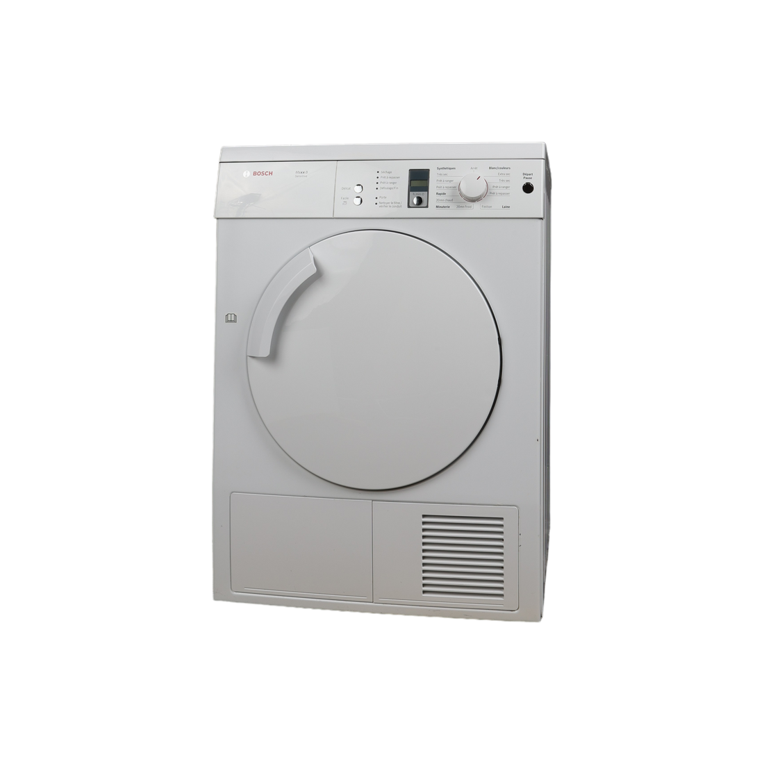 Seche-Linge Evacuation 8 kg Reconditionné BOSCH WTV74380FF : vue de face