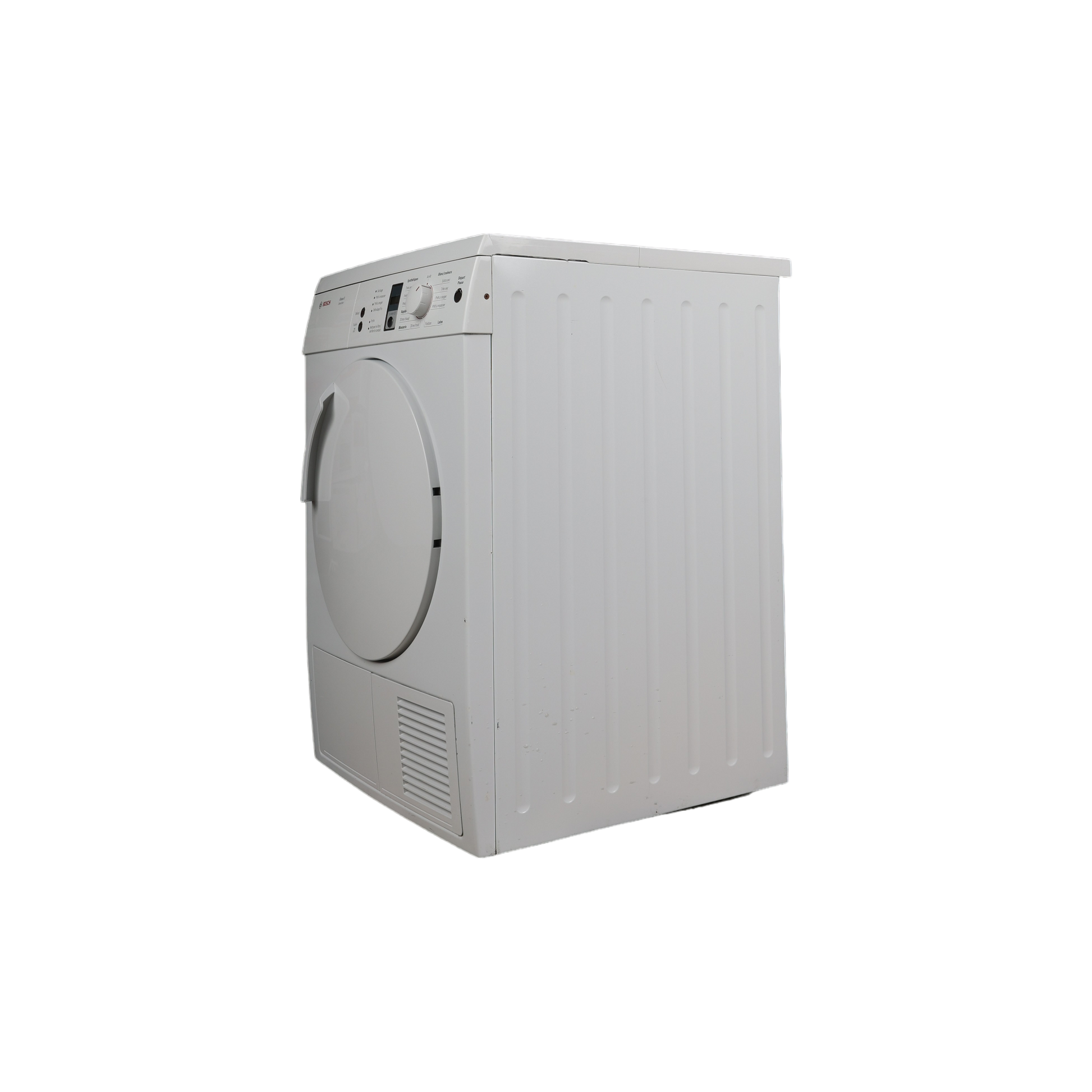 Seche-Linge Evacuation 8 kg Reconditionné BOSCH WTV74380FF : vue du côté gauche