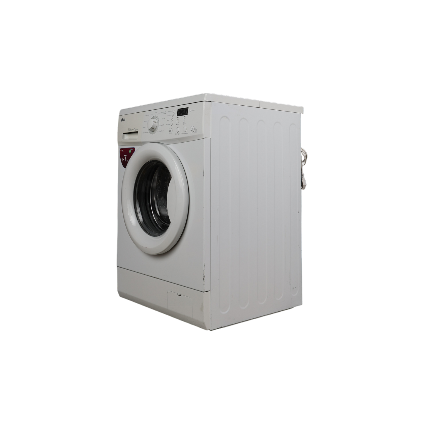 Lave-Linge Hublot 7 kg Reconditionné LG F72681WH : vue du côté droit