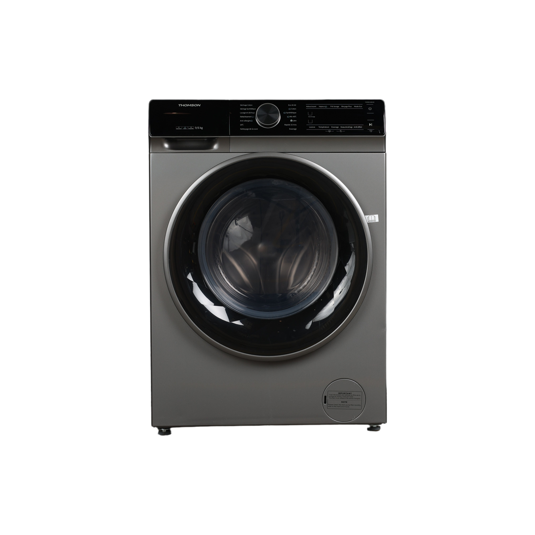 Lave-Linge Sechant 9 kg Reconditionné THOMSON THWD96140DGAD : vue de face