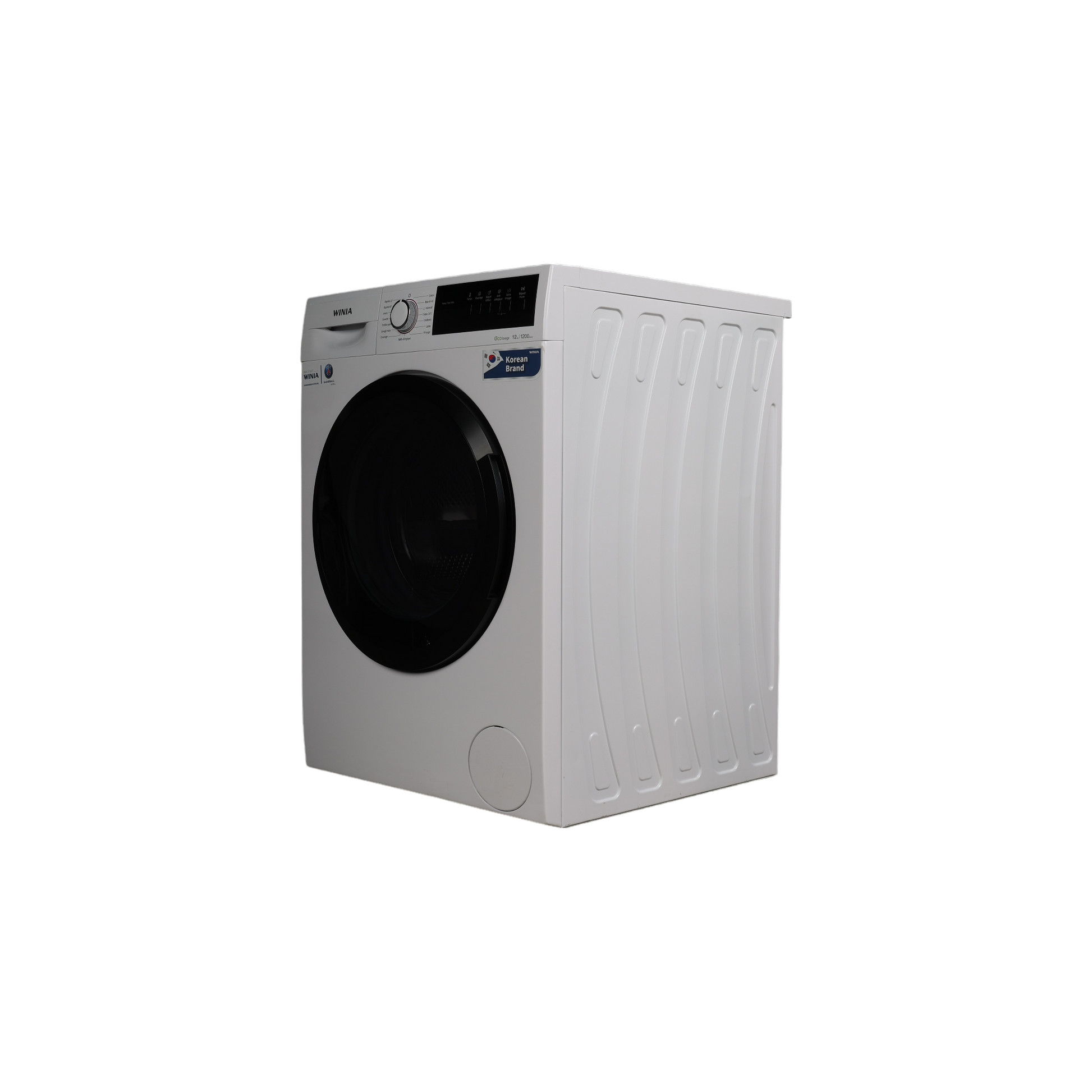 Lave-Linge Hublot 12 kg Reconditionné WINIA WVD-12T2WK12BPN : vue du côté droit