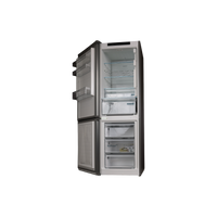 Réfrigérateur Avec Congélateur 321 L Reconditionné SIEMENS KG36N2LCF : vue de l'intérieur