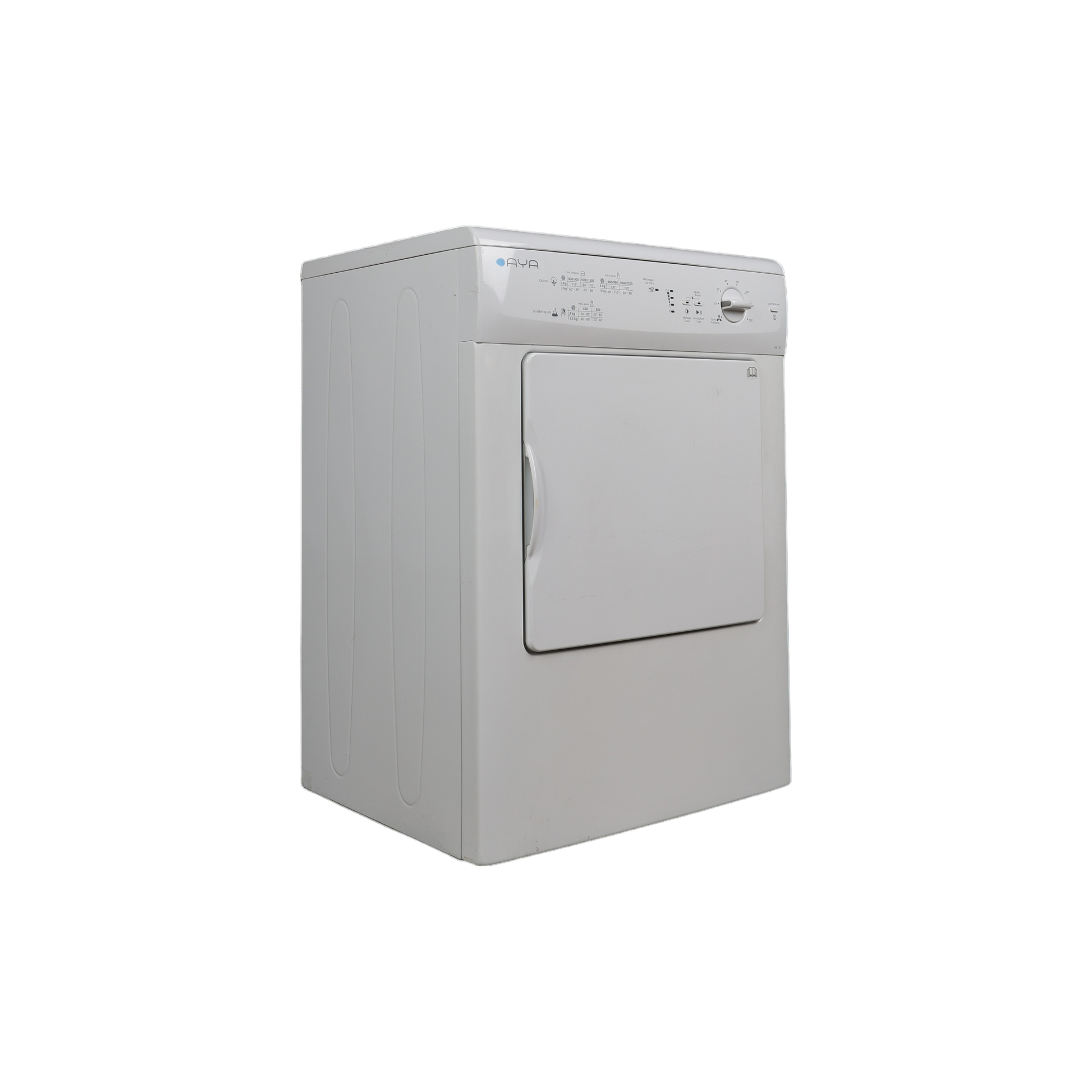 Seche-Linge Evacuation 6 kg Reconditionné AYA ASL1163 : vue du côté gauche