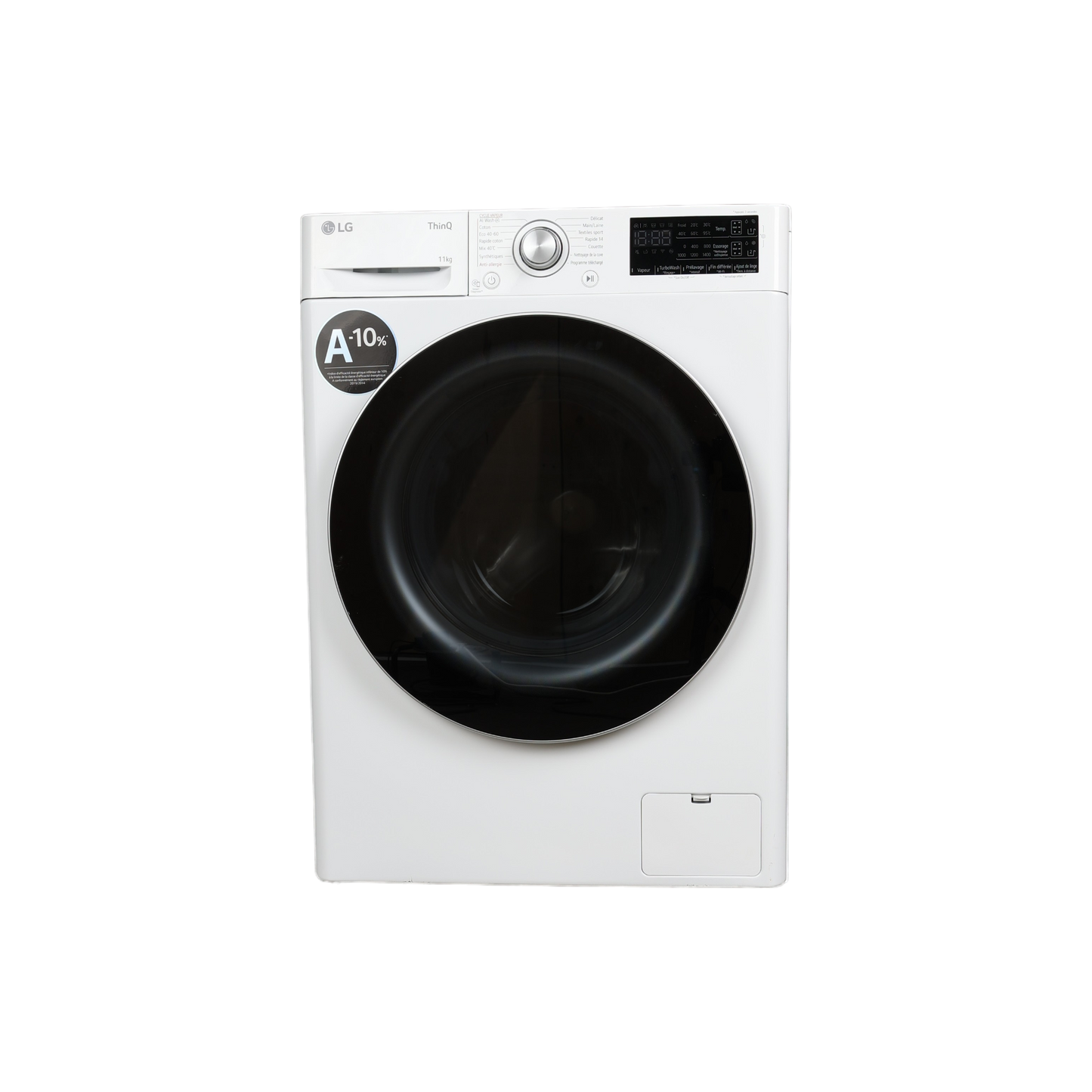 Lave-Linge Hublot 11 kg Reconditionné LG F14R31WHSA : vue de face