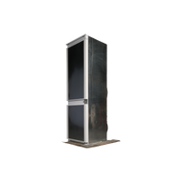 Réfrigérateur Encastrable 263 L Reconditionné CANDY CBL3518EVW : vue du côté gauche