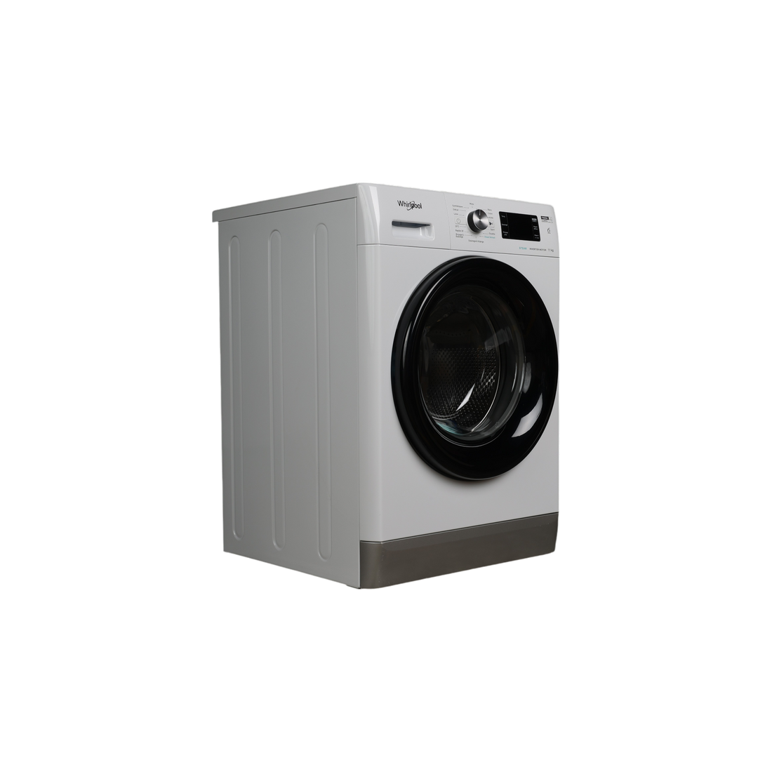 Lave-Linge Hublot 11 kg Reconditionné WHIRLPOOL FFBD11469BVFR : vue du côté gauche
