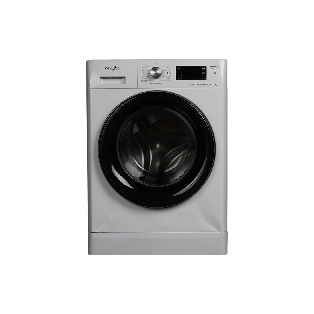 Lave-Linge Hublot 11 kg Reconditionné WHIRLPOOL FFBD11469BVFR : vue de face
