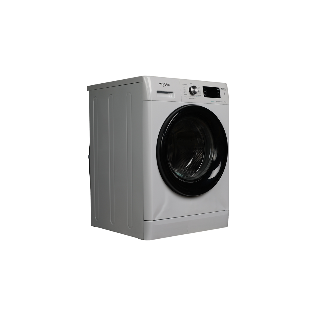 Lave-Linge Hublot 11 kg Reconditionné WHIRLPOOL FFBD11469BVFR : vue du côté gauche