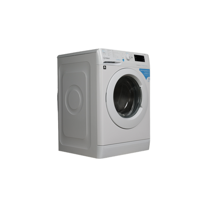 Lave-Linge Hublot 8 kg Reconditionné INDESIT BWE81495XWVFR : vue du côté gauche