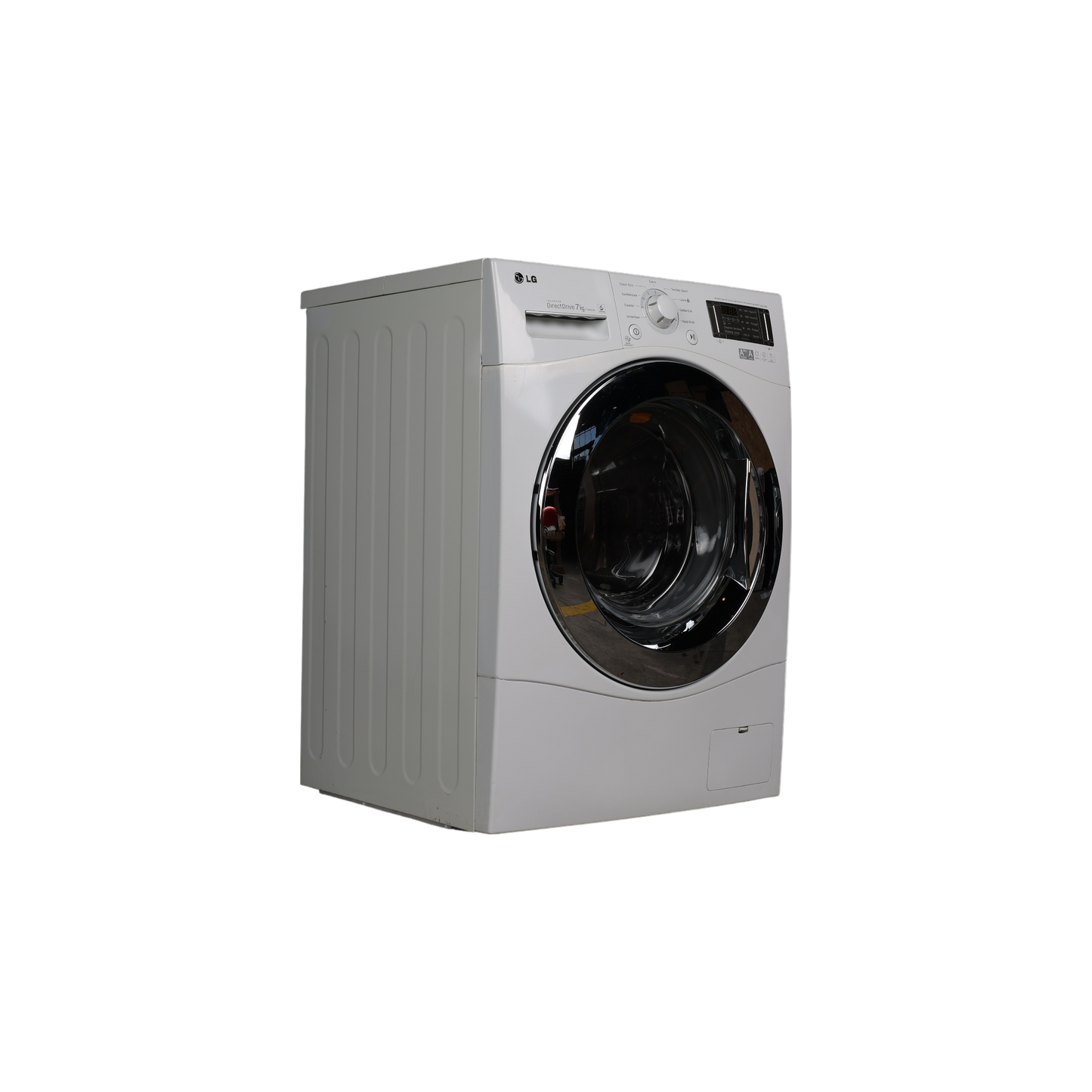 Lave-Linge Hublot 7 kg Reconditionné LG F74480WH : vue du côté gauche