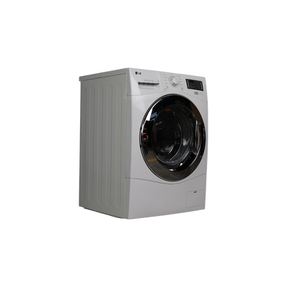 Lave-Linge Hublot 7 kg Reconditionné LG F74480WH : vue du côté gauche