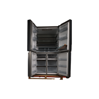 Réfrigérateur Multi-Portes 609 L Reconditionné HISENSE RQ758N4SBSE : vue de l'intérieur