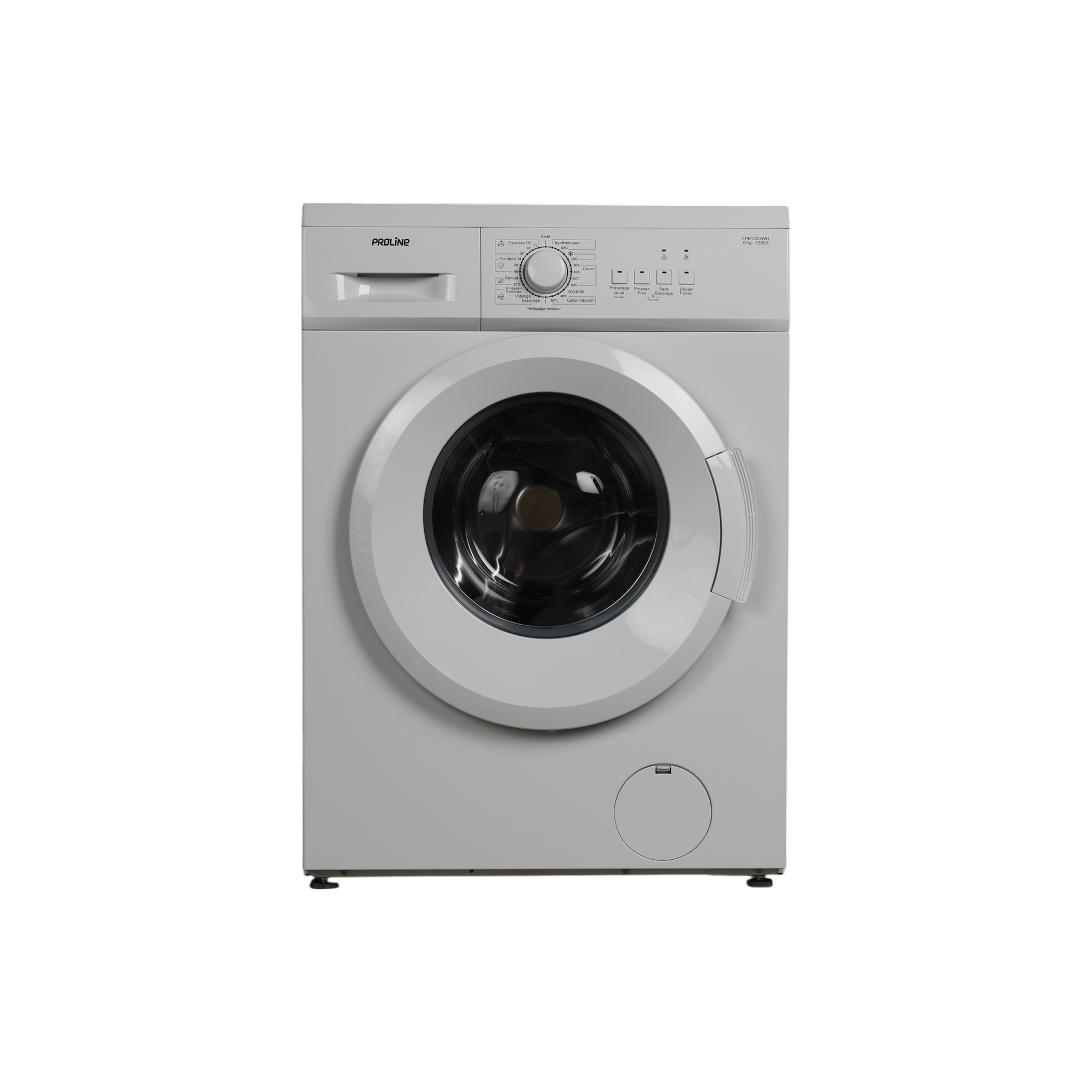 Lave-Linge Hublot 6 kg Reconditionné PROLINE FP6120DWH : vue de face