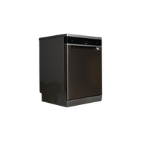 Lave-Vaisselle Pose Libre 14 Cvts Reconditionné WHIRLPOOL WFC3C34PX : vue du côté gauche