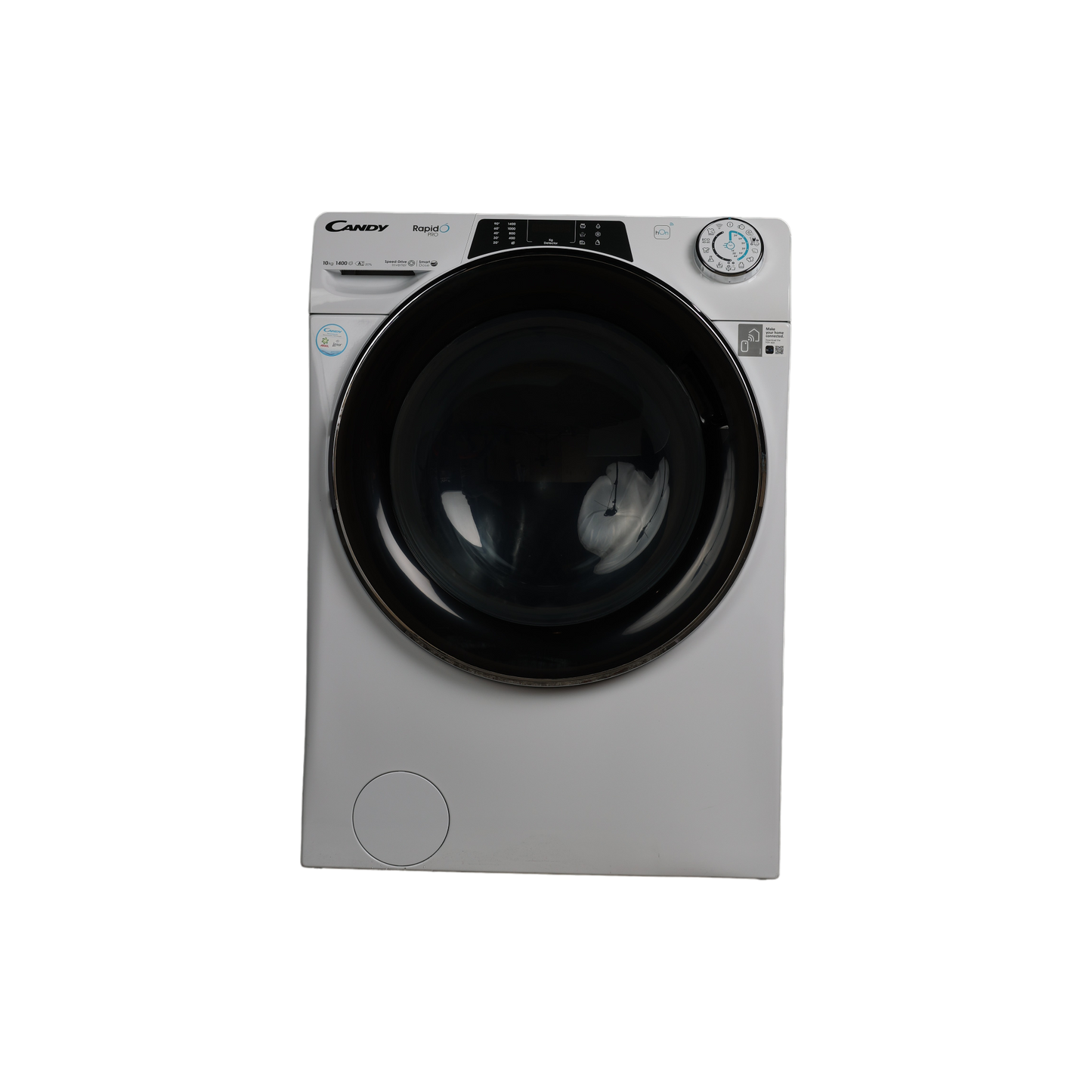 Lave-Linge Hublot 10 kg Reconditionné CANDY RPD4106BWMBC8-S : vue de face