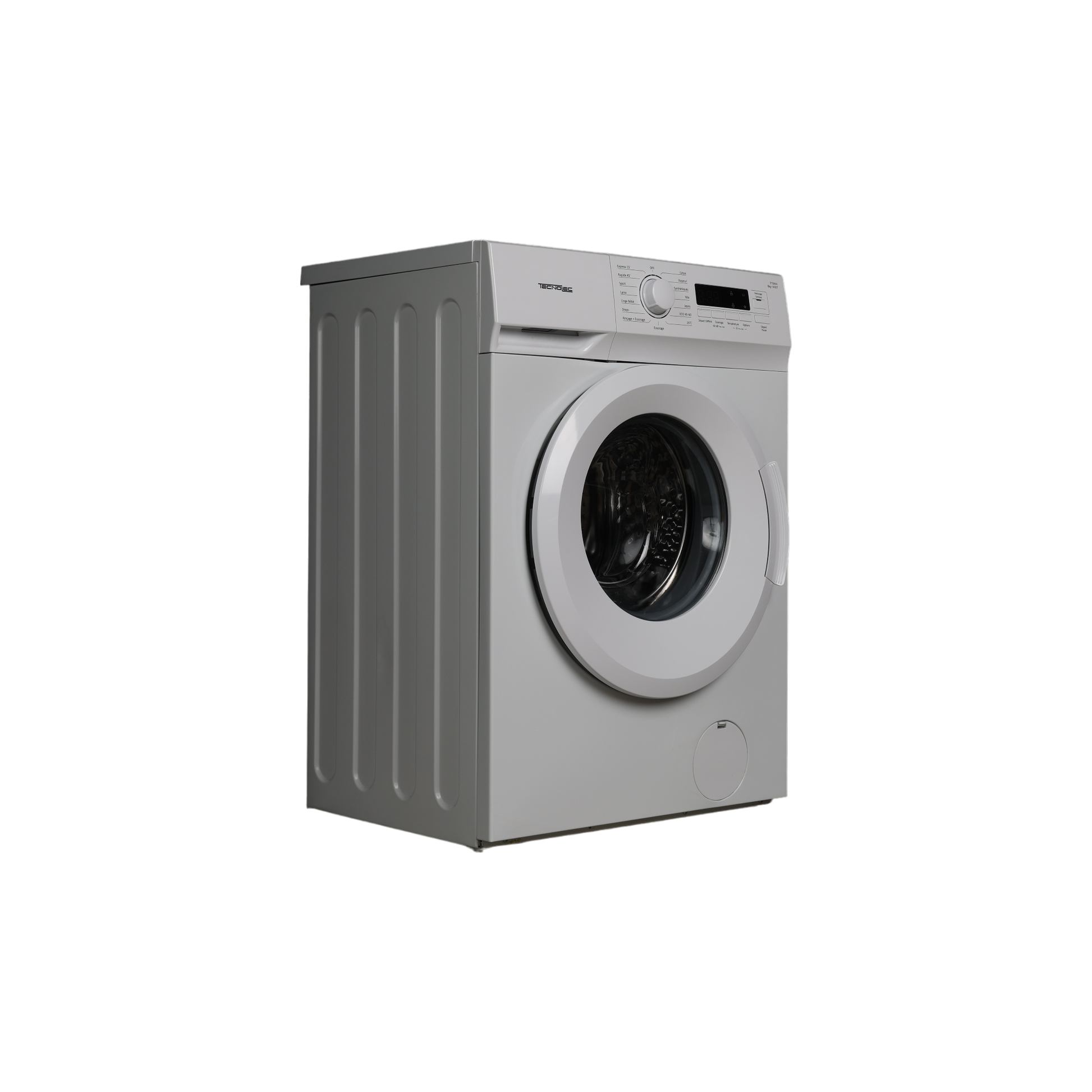 Lave-Linge Hublot 8 kg Reconditionné TECNOLEC FT8WH : vue du côté gauche