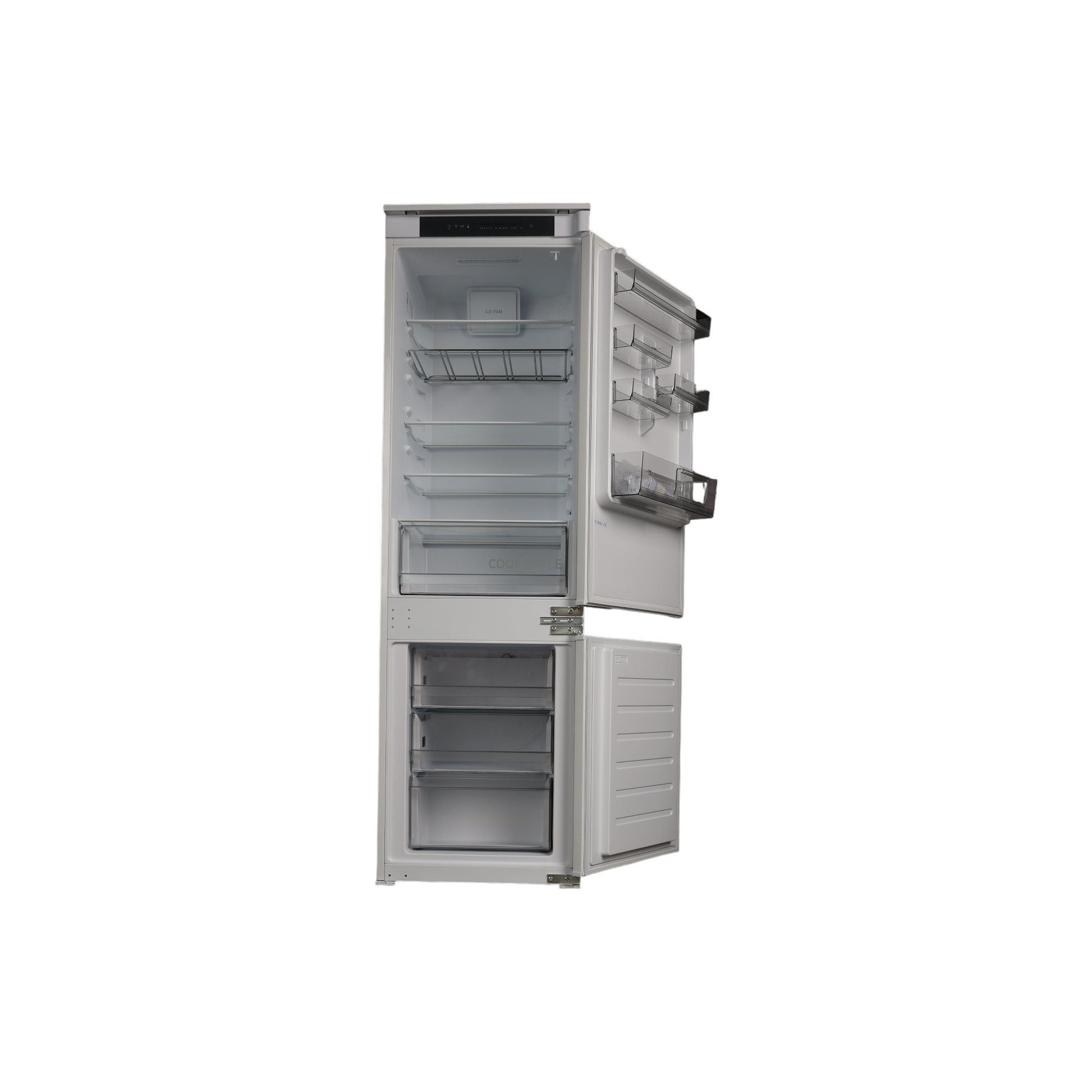 Réfrigérateur Encastrable 263 L Reconditionné ROSIERES RBL3518EVW (RBL 3518 EVW) : vue de l'intérieur